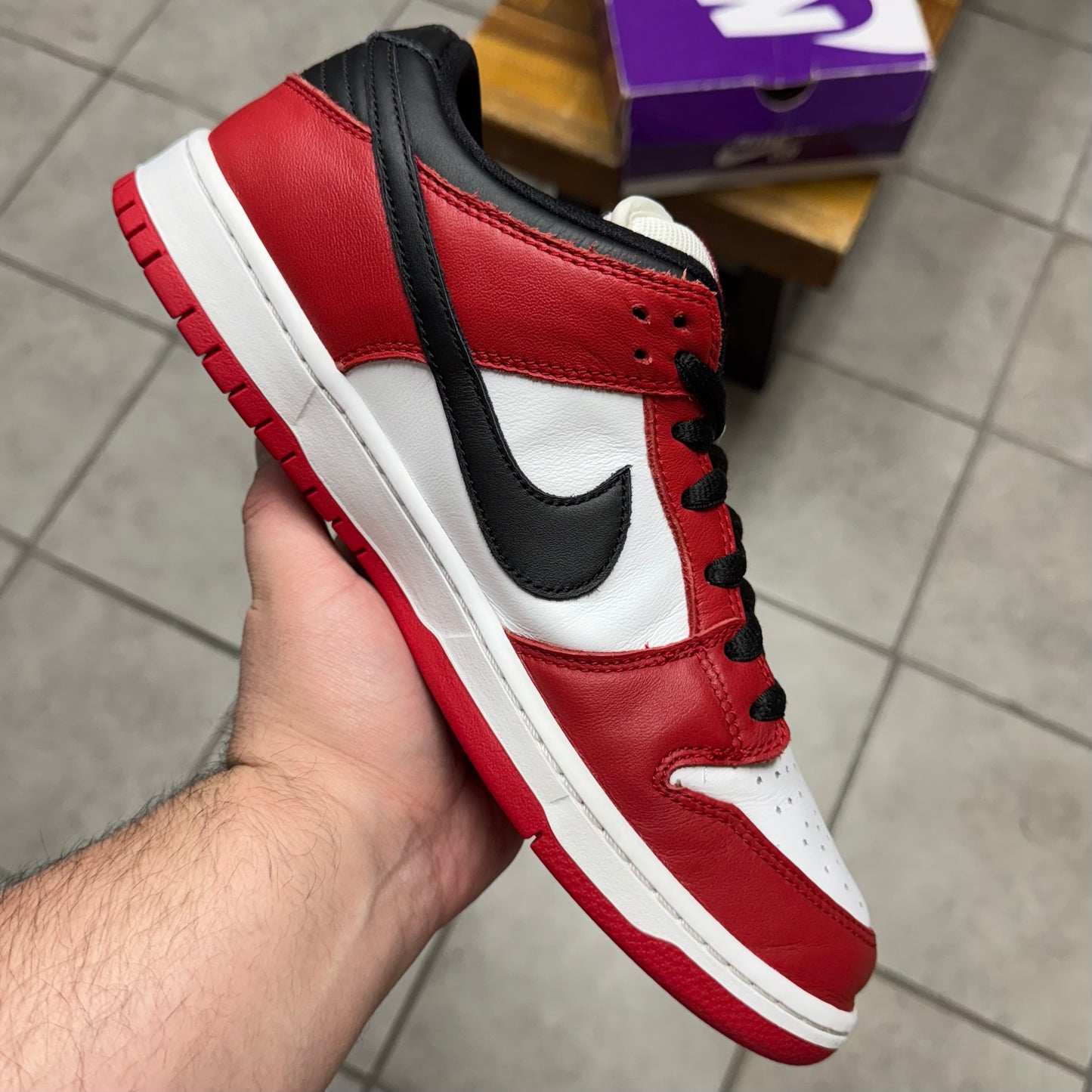 SB Dunk Low J-Pack Chicago (Worn)
