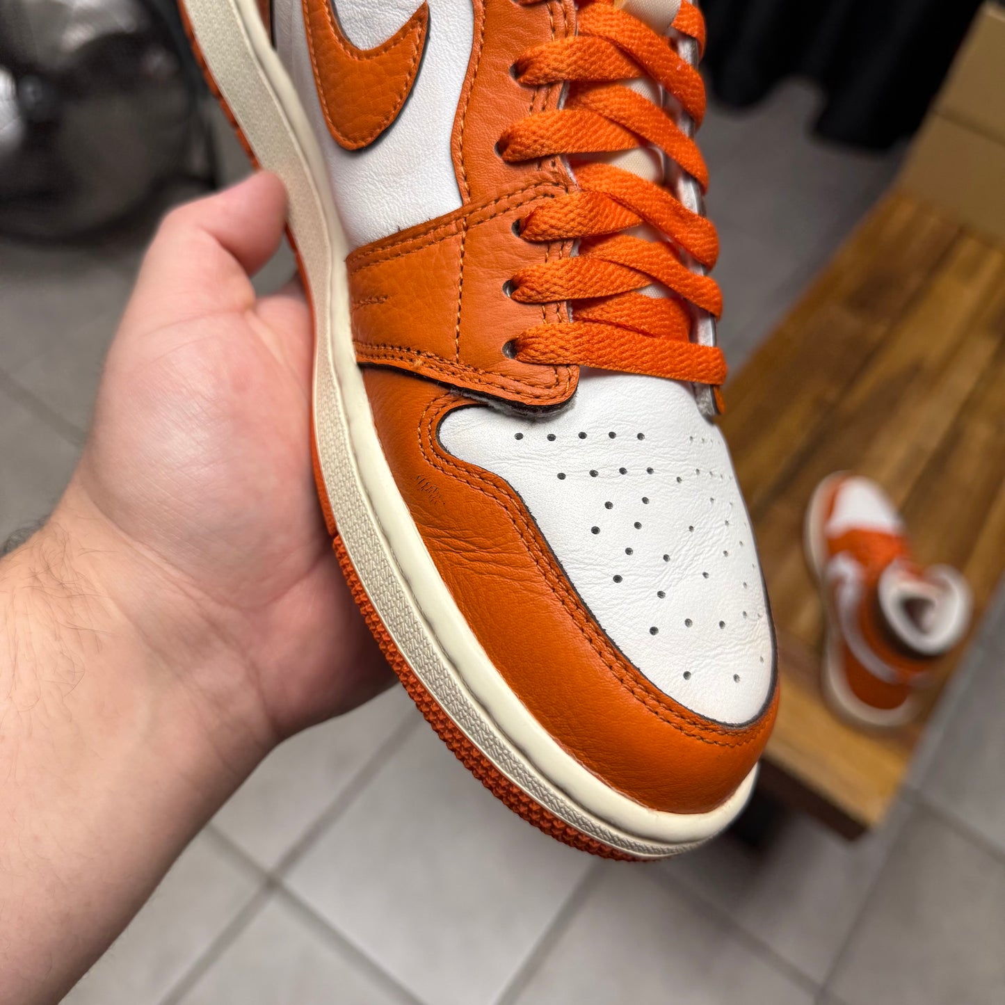 Jordan 1 Retro High OG Starfish W (Worn)