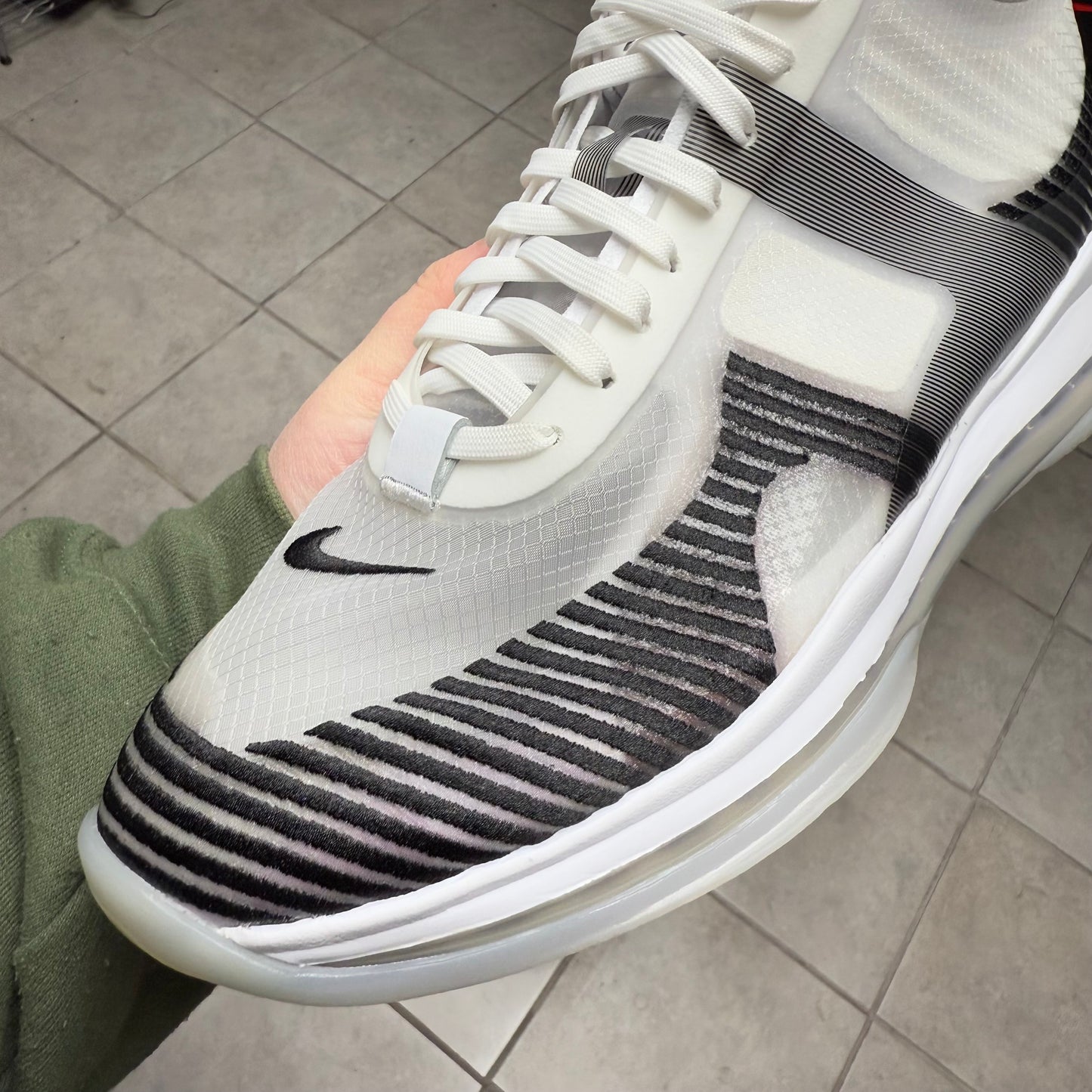 LeBron Icon x John Elliot White (Worn)