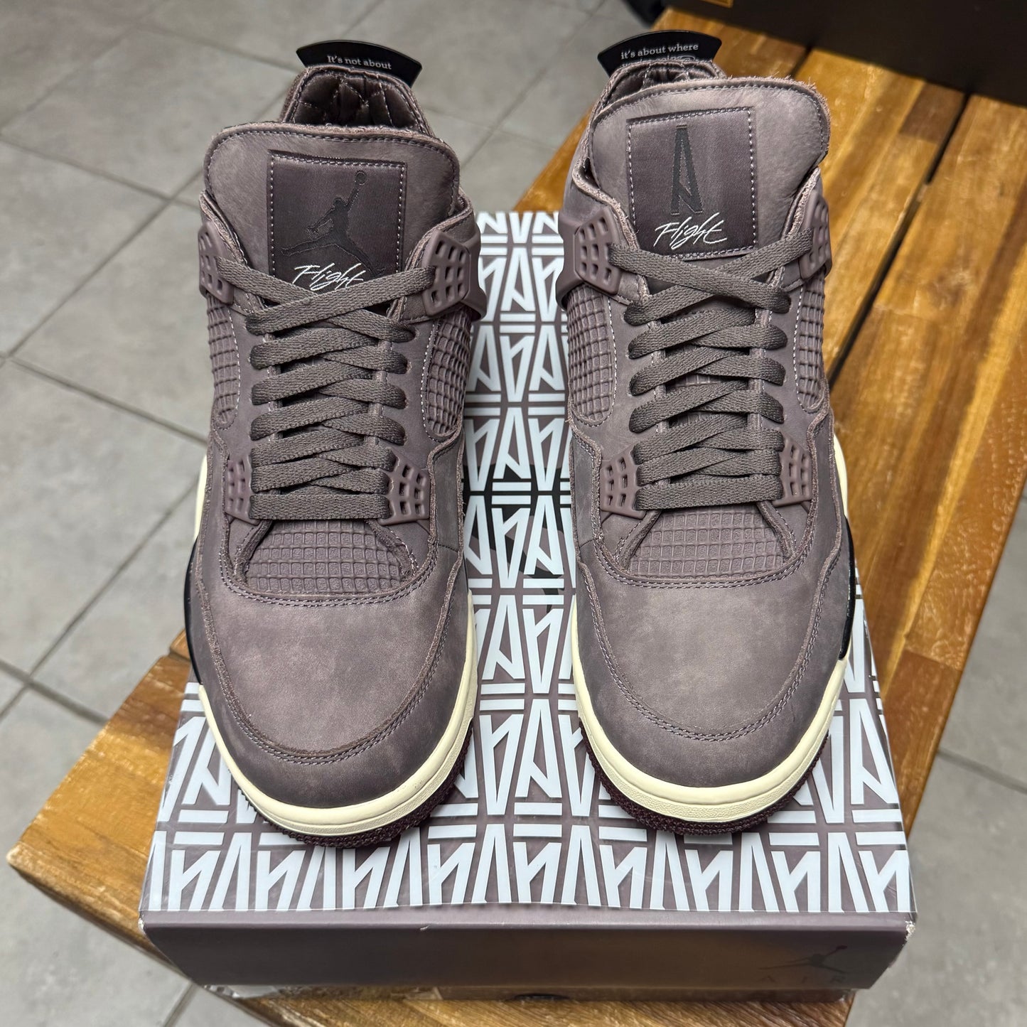 Jordan 4 x A Ma Maniére Violet Ore