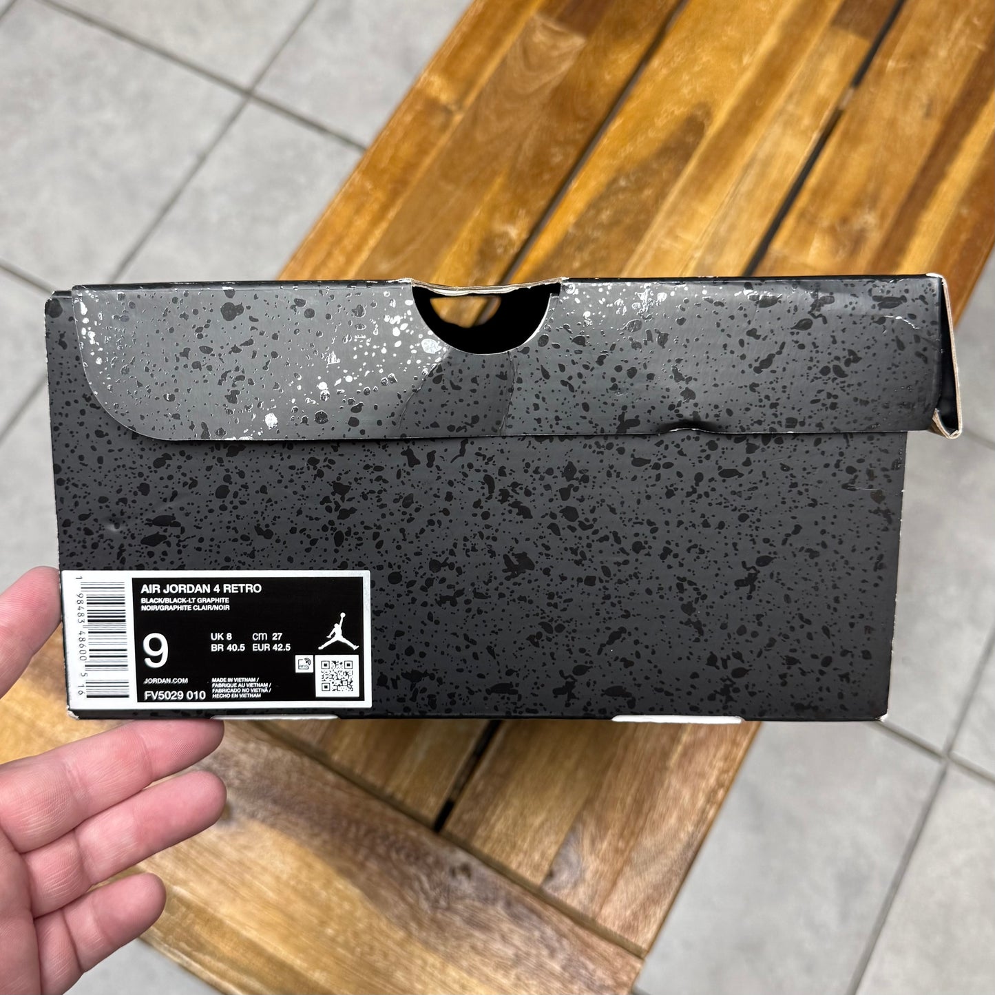 Jordan 4 Black Cat 2025 (Worn)