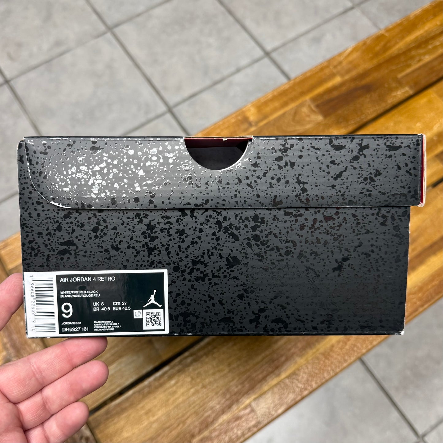 Jordan 4 Red Cement