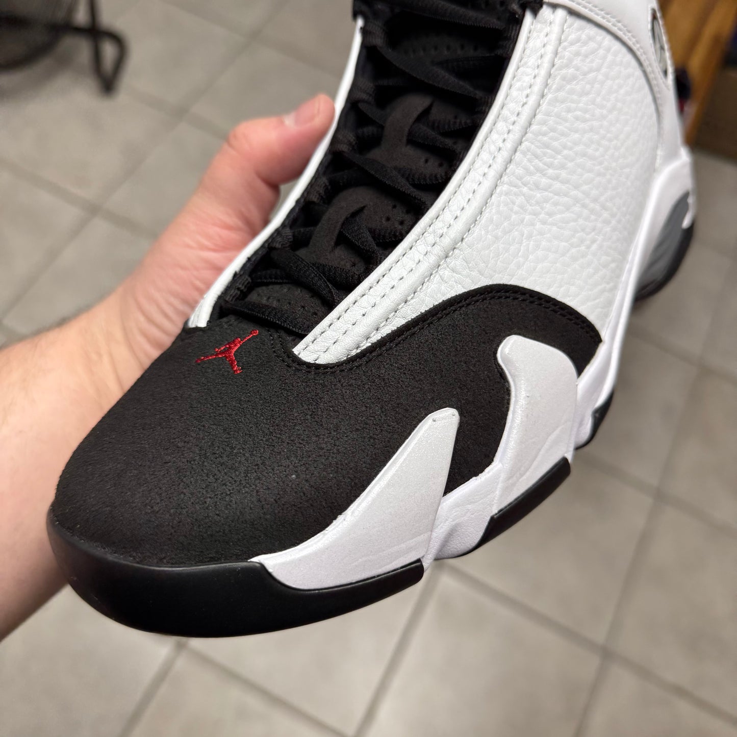 Jordan 14 Black Toe (Worn)