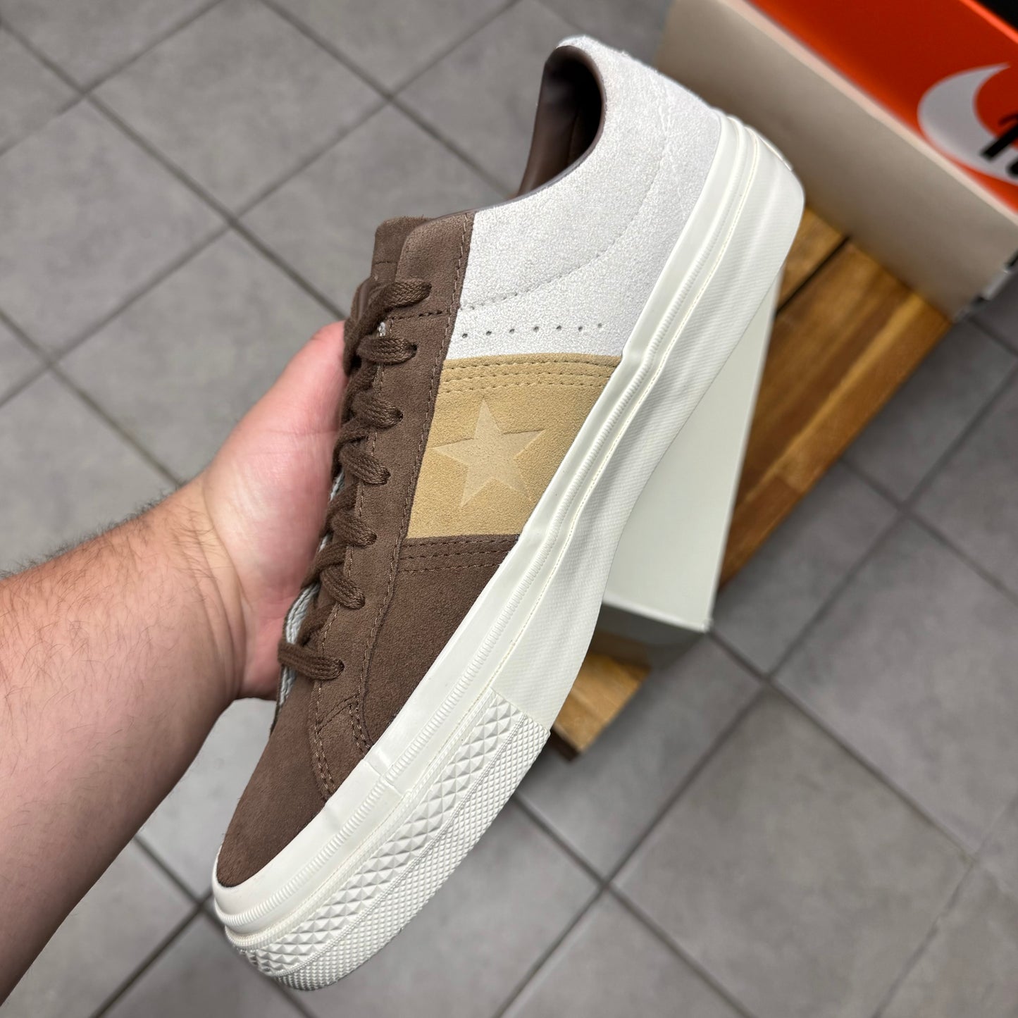 Converse Carhartt WIP x One Star Academy Pro Low Starfish Dark
Earth (Worn)