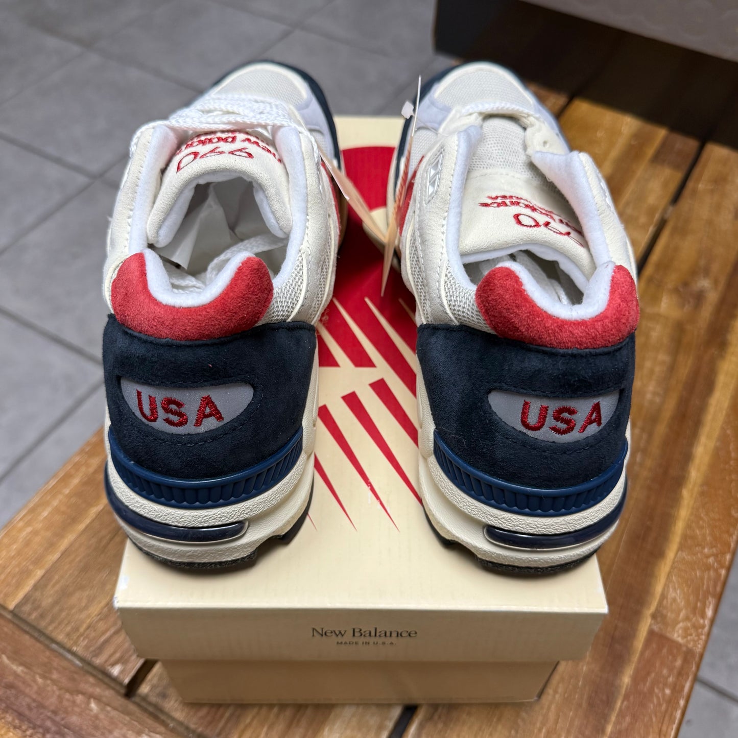 New Balance 990v2 x Teddy Santis ‘Navy Sea Salt’