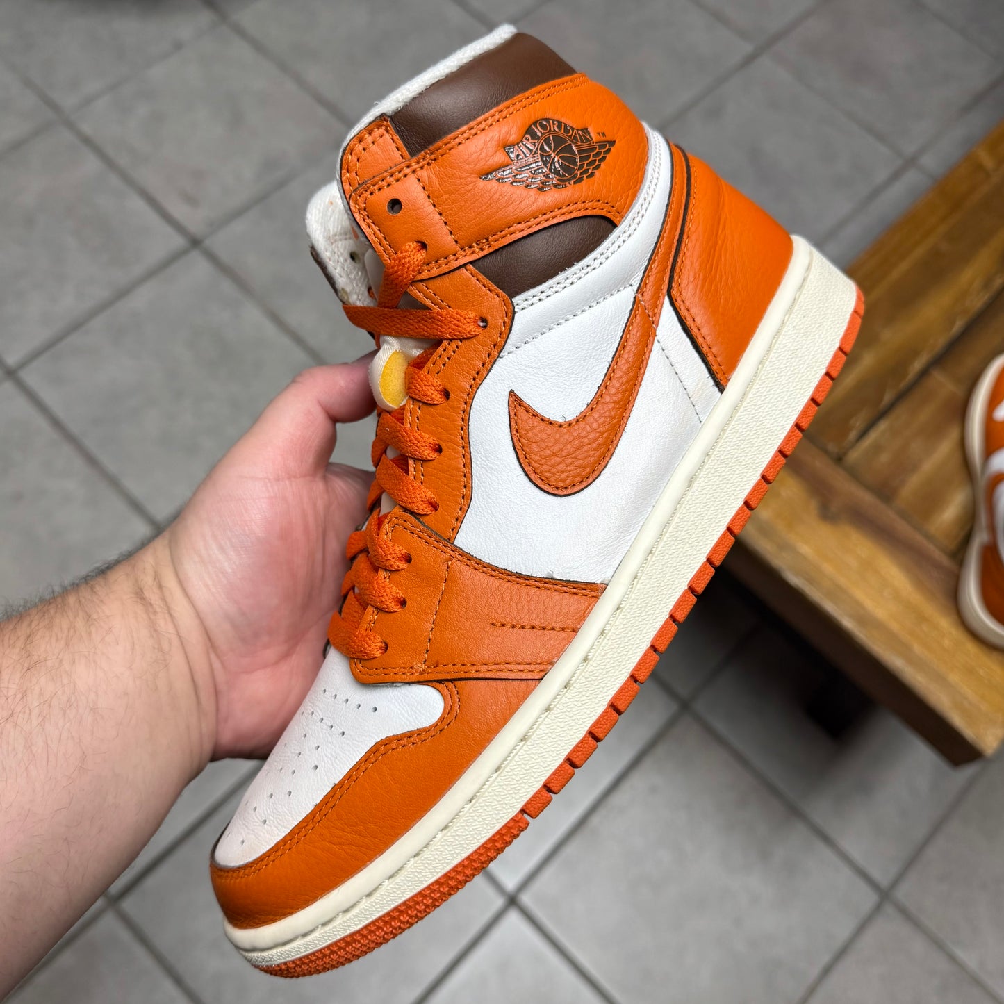 Jordan 1 Retro High OG Starfish W (Worn)
