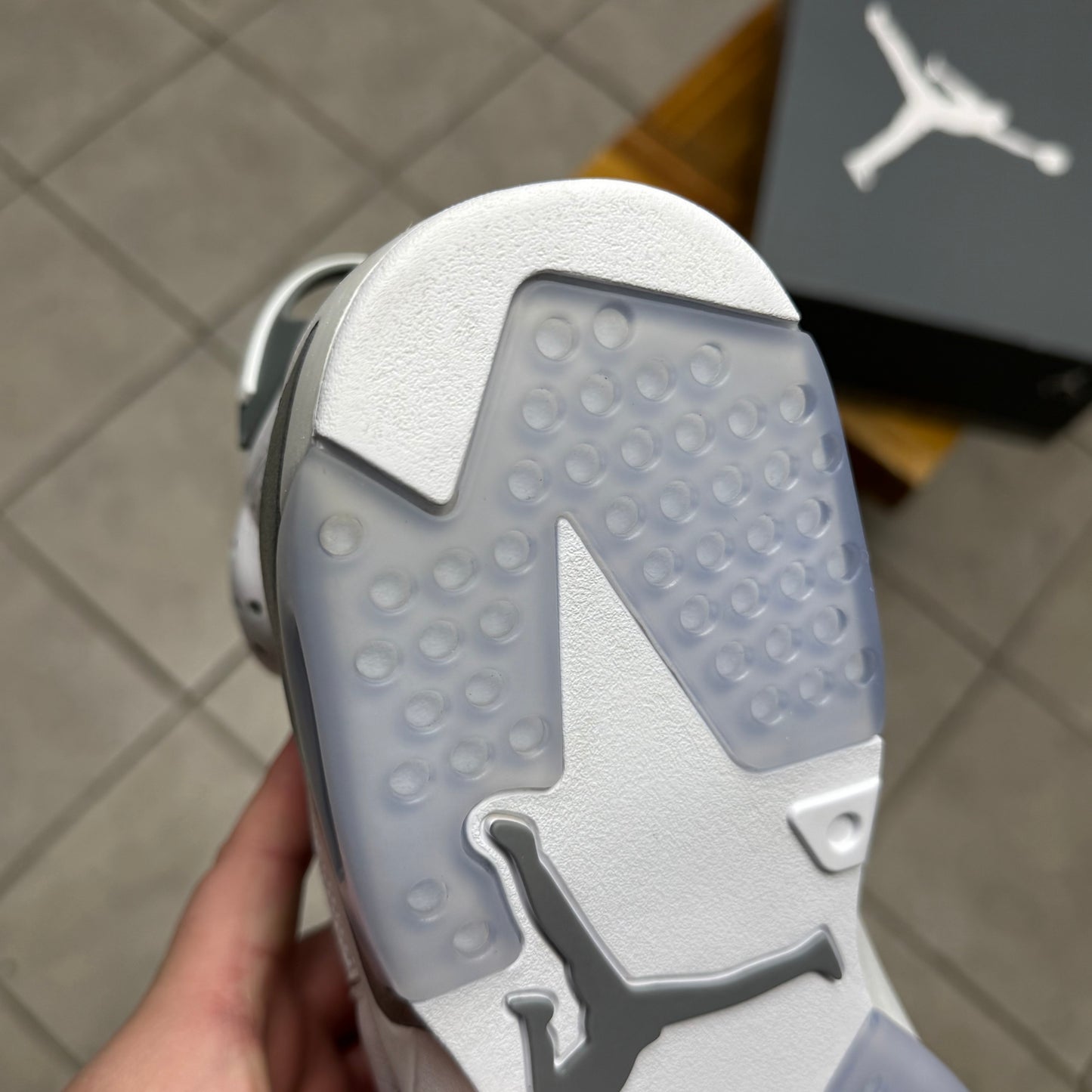 Jordan 6 Cool Grey (Worn)