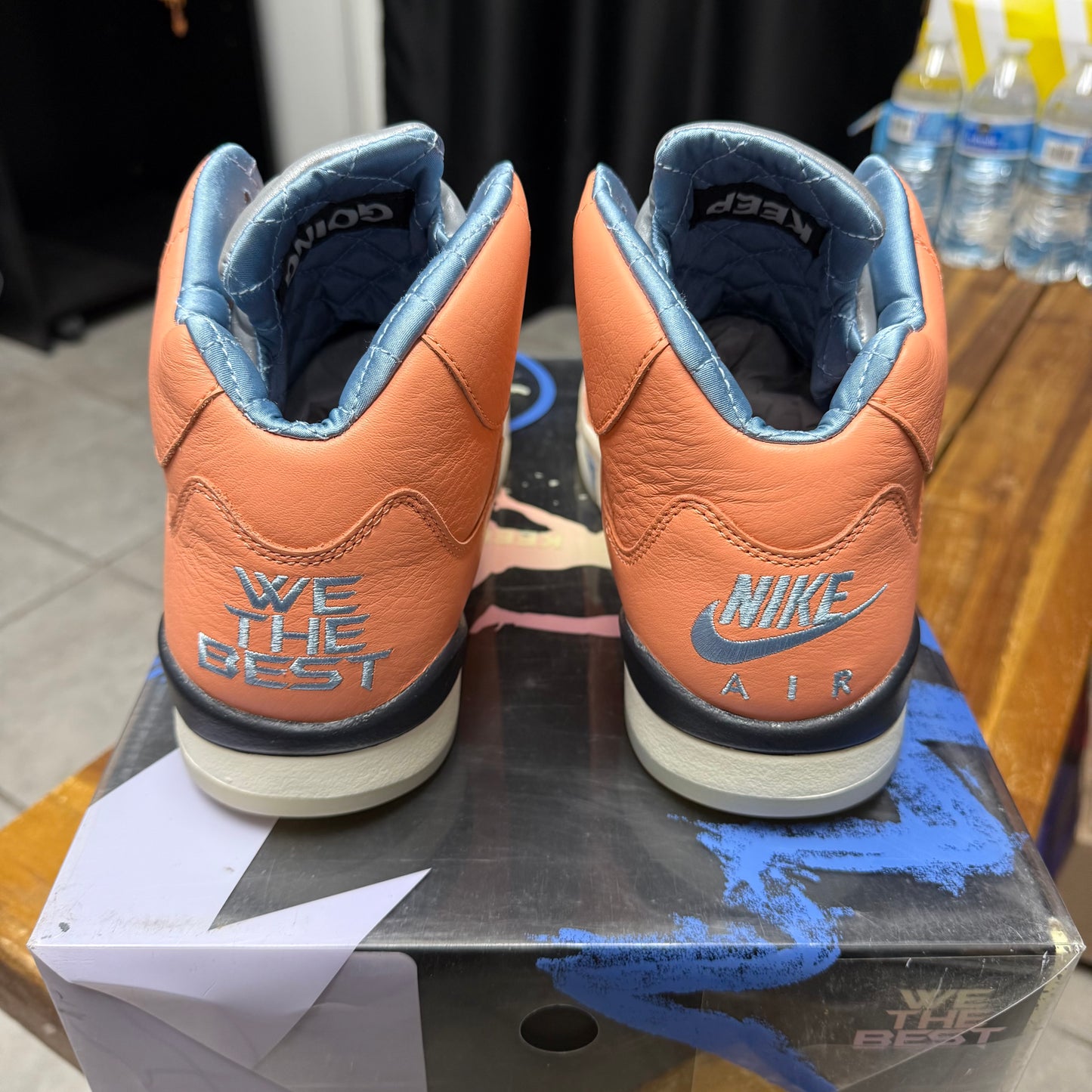 Jordan 5 x DJ Khalid We The Best - Crimson Bliss (Worn)