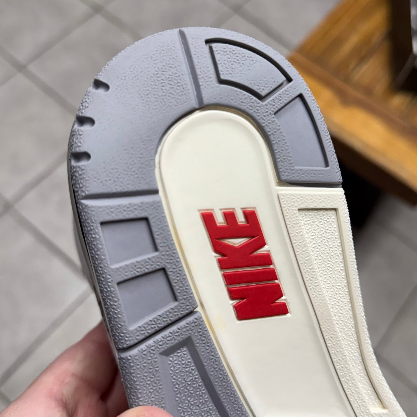 Jordan 3 White Cement Reimagined (Worn)