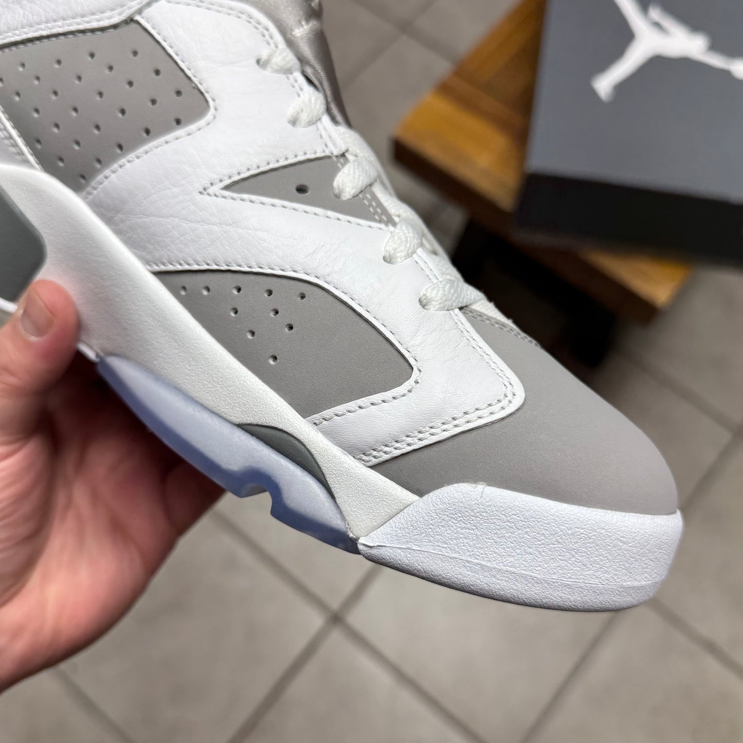 Jordan 6 Cool Grey (Worn)