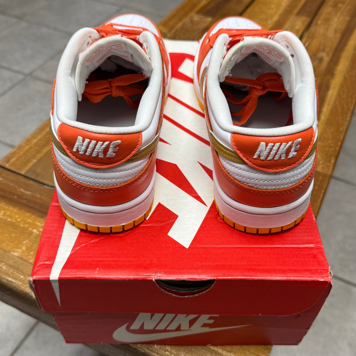 Dunk Low Orange University Gold (Worn)