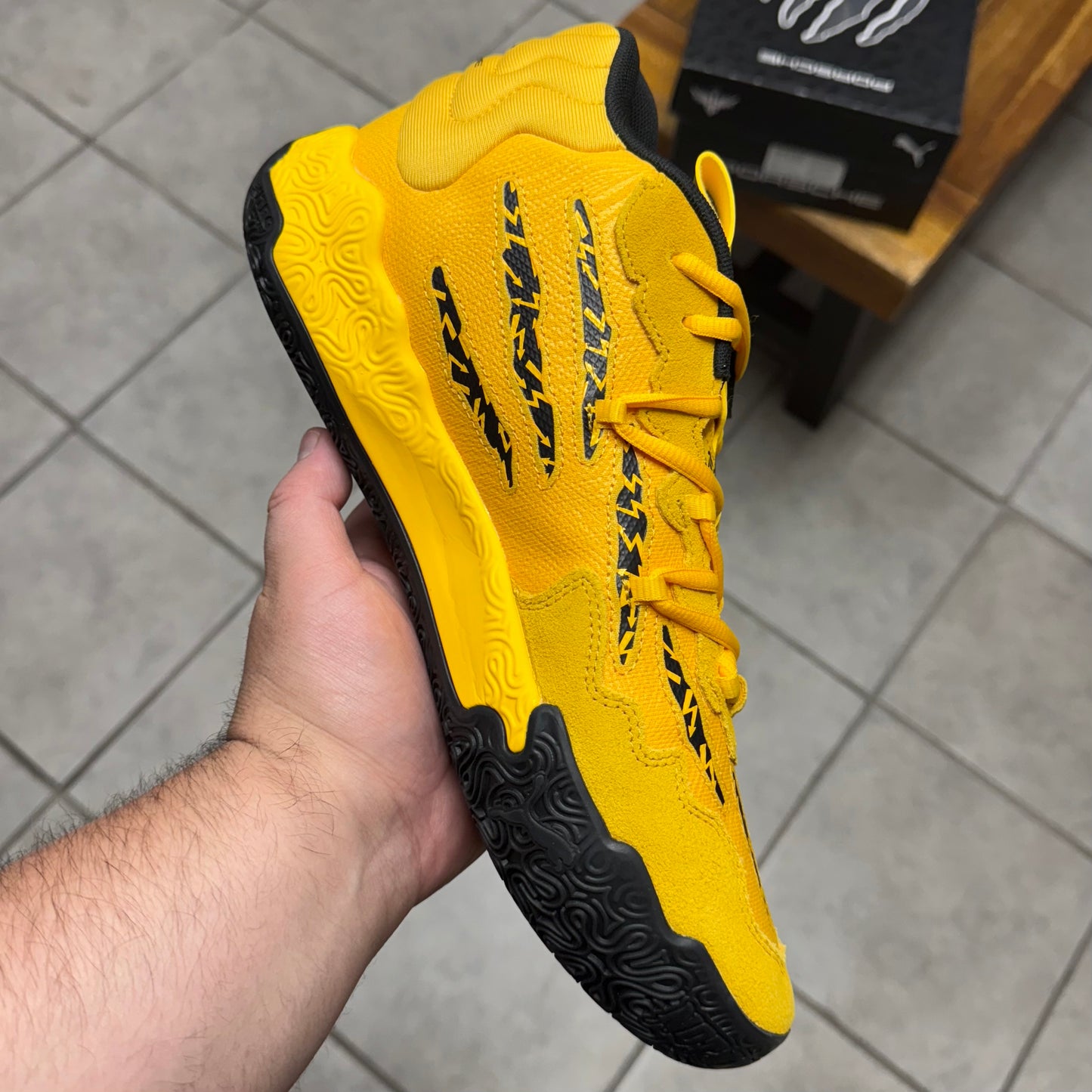 Puma LaMelo Ball MB.03 Porsche Sport Yellow