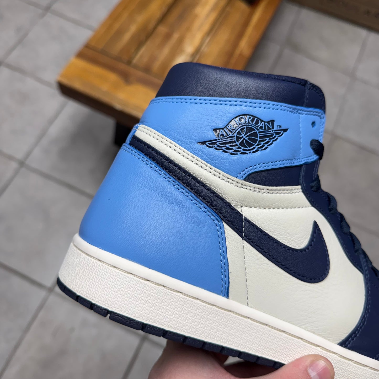 Jordan 1 High OG Obsidian (Worn)