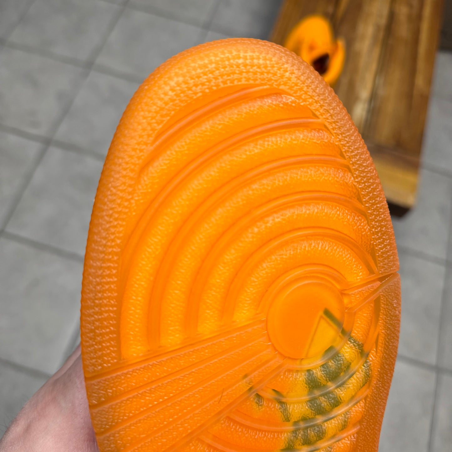Jordan 1 High OG G8RD Orange Peel (Worn)