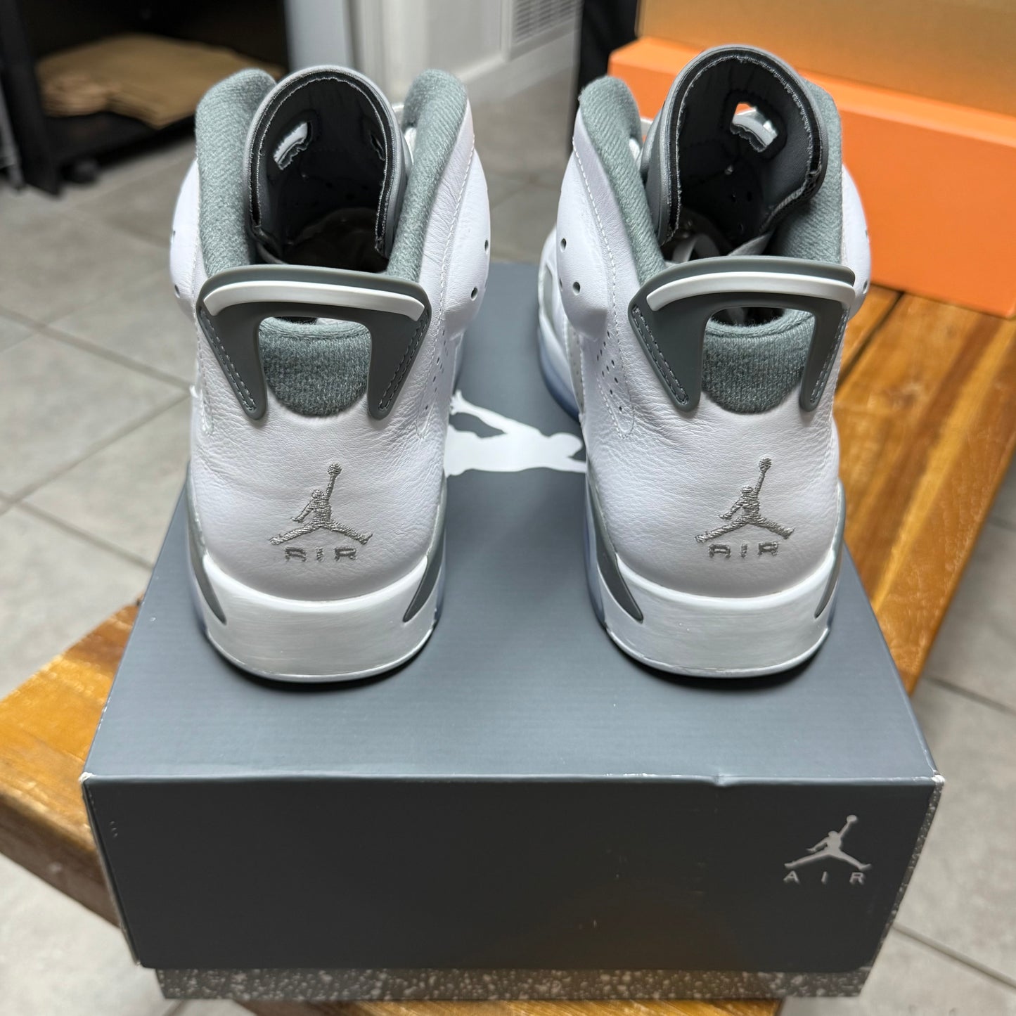 Jordan 6 Cool Grey (Worn)