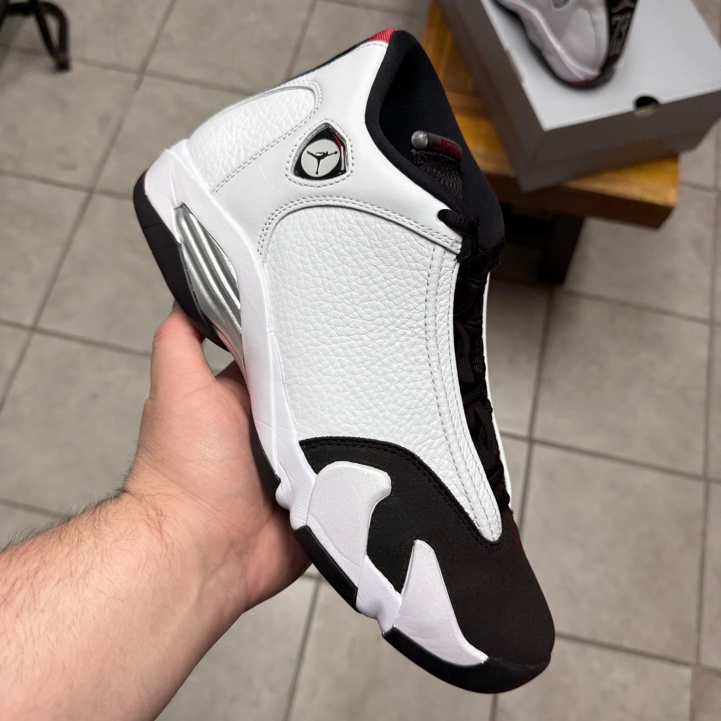 Jordan 14 Black Toe (Worn)