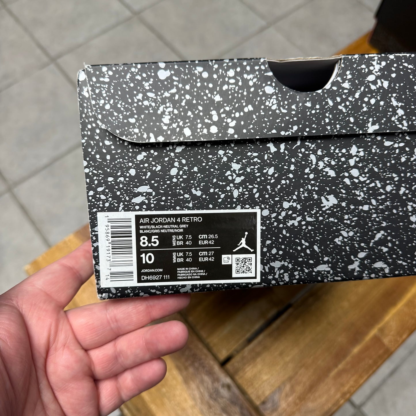 Jordan 4 Military Black