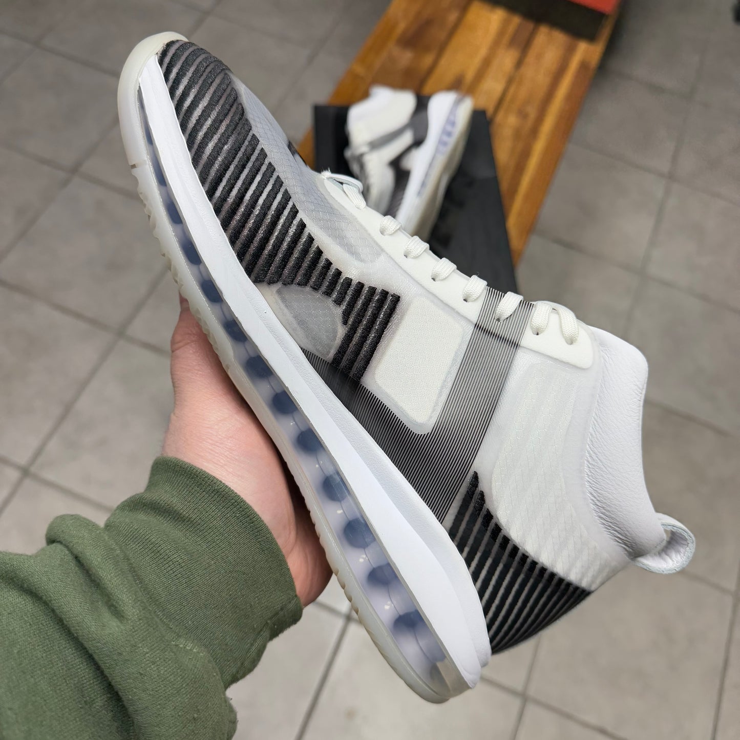LeBron Icon x John Elliot White (Worn)