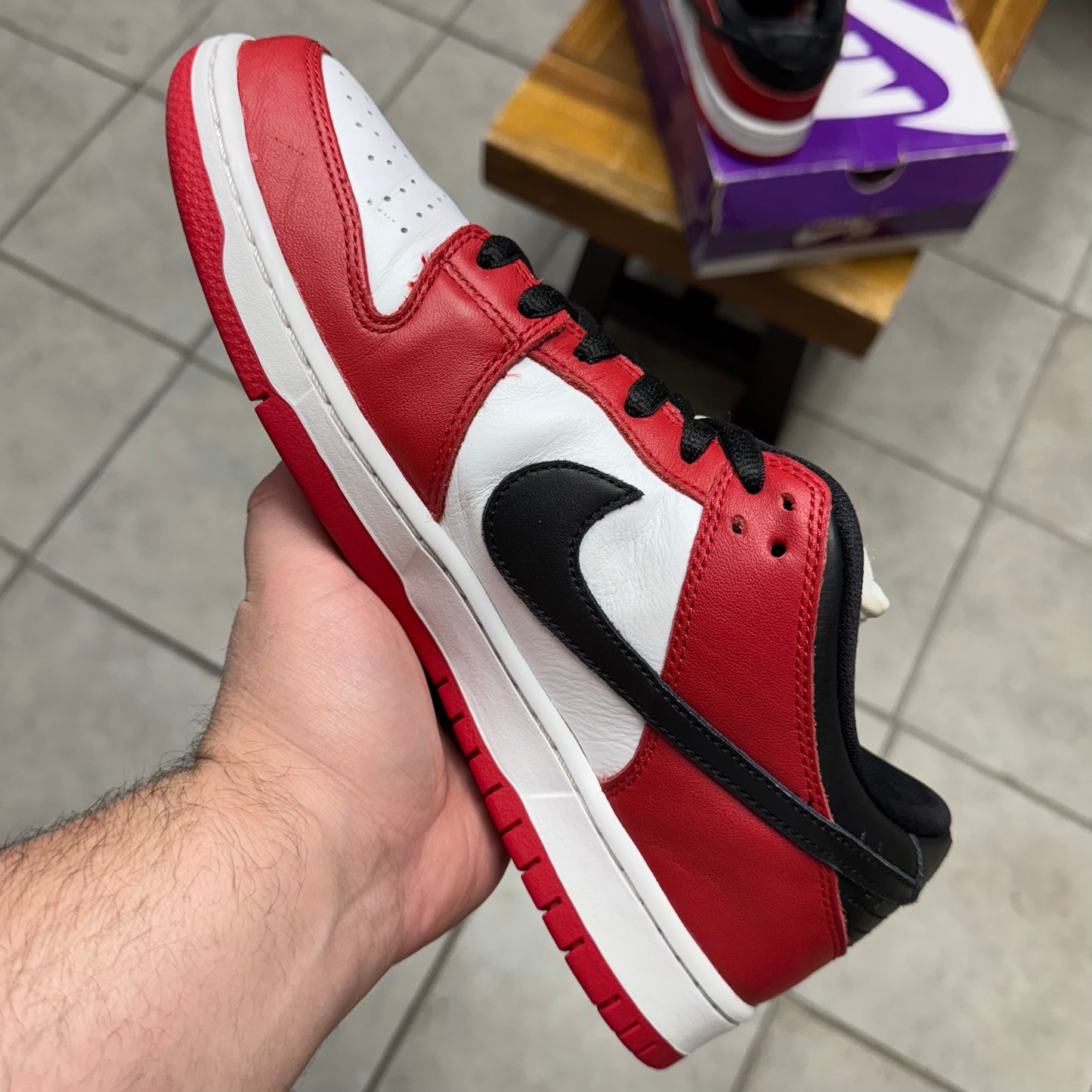SB Dunk Low J-Pack Chicago (Worn)
