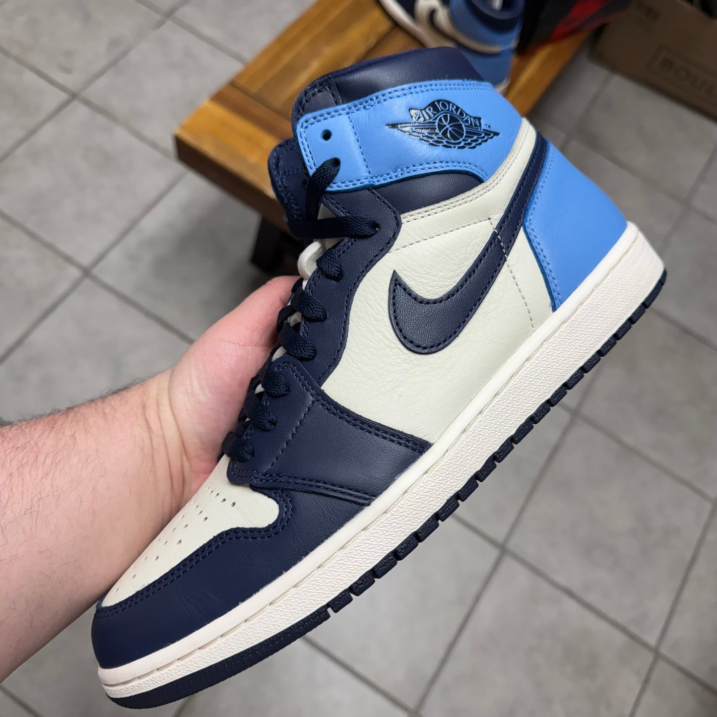 Jordan 1 High OG Obsidian (Worn)