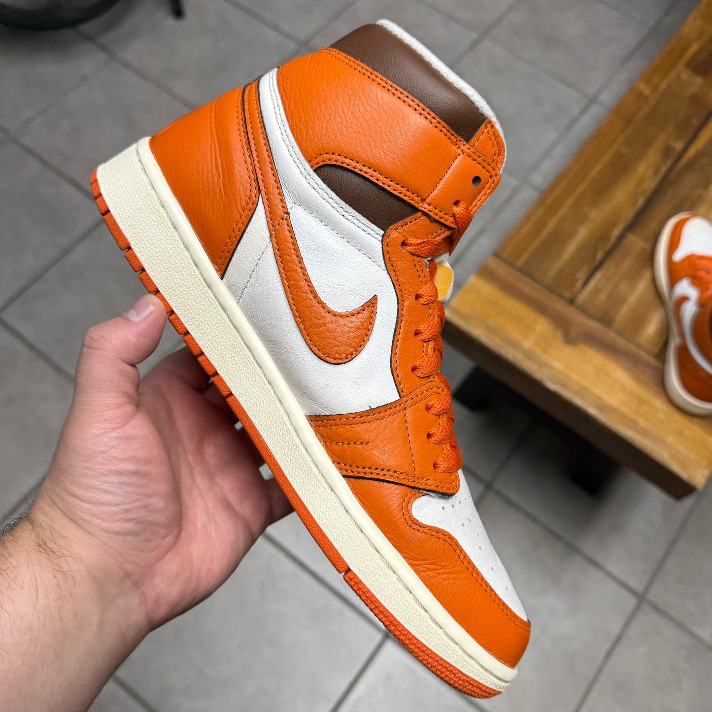 Jordan 1 Retro High OG Starfish W (Worn)