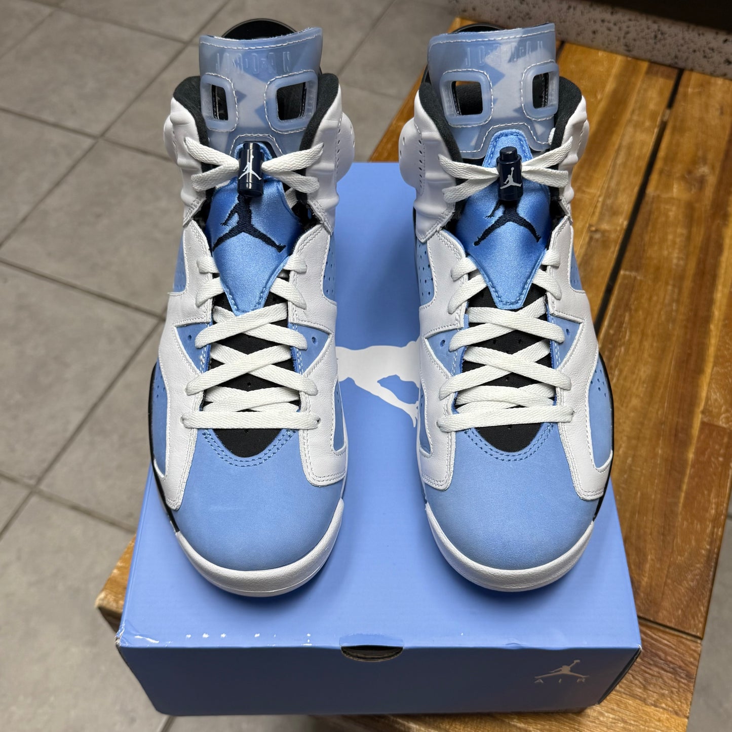 Jordan 6 UNC (Worn)