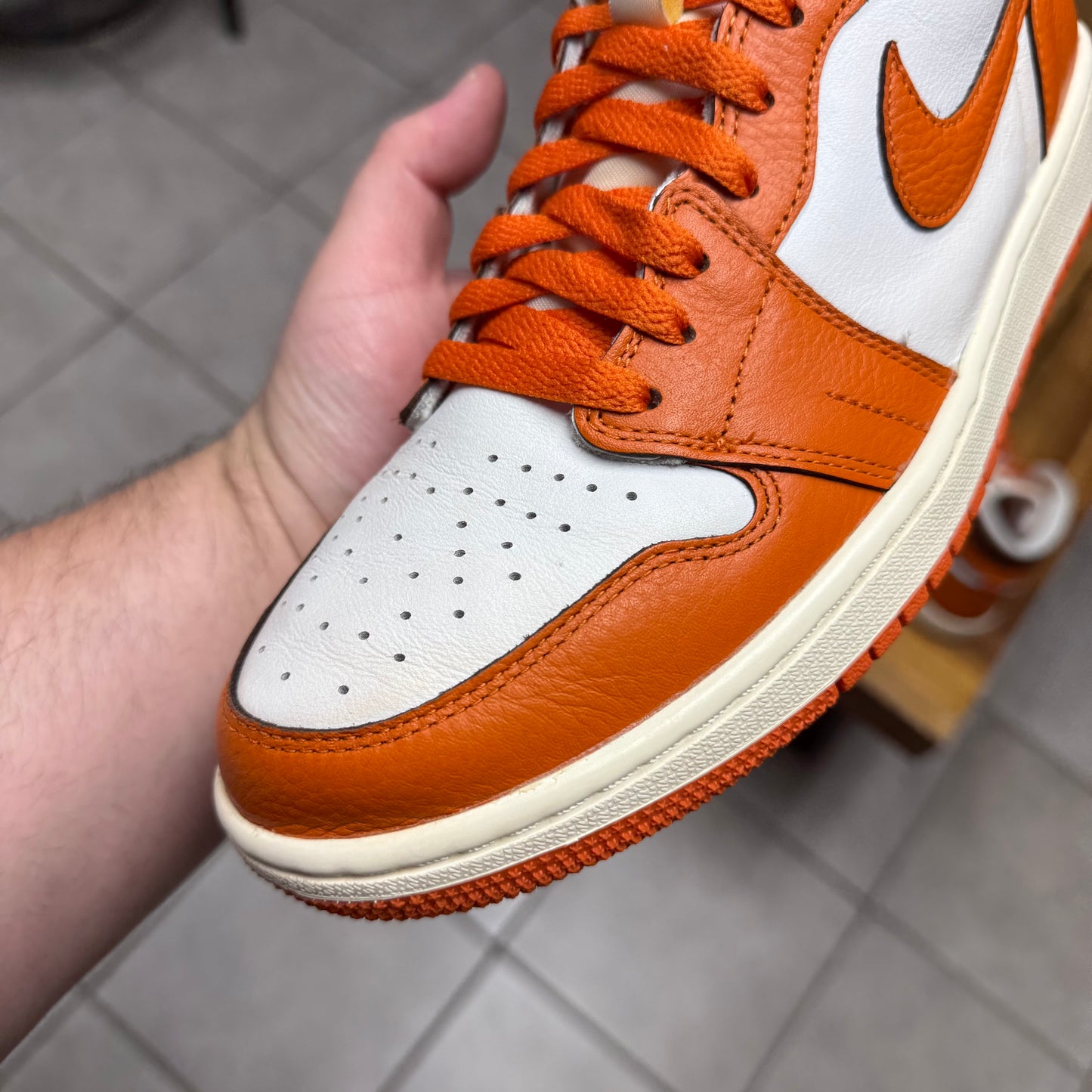 Jordan 1 Retro High OG Starfish W (Worn)