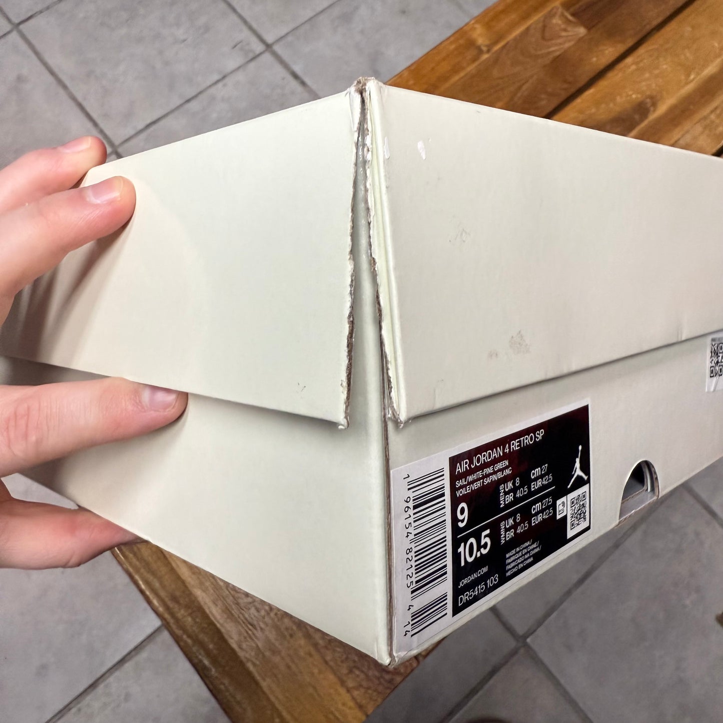 Jordan 4 SB Pine Green