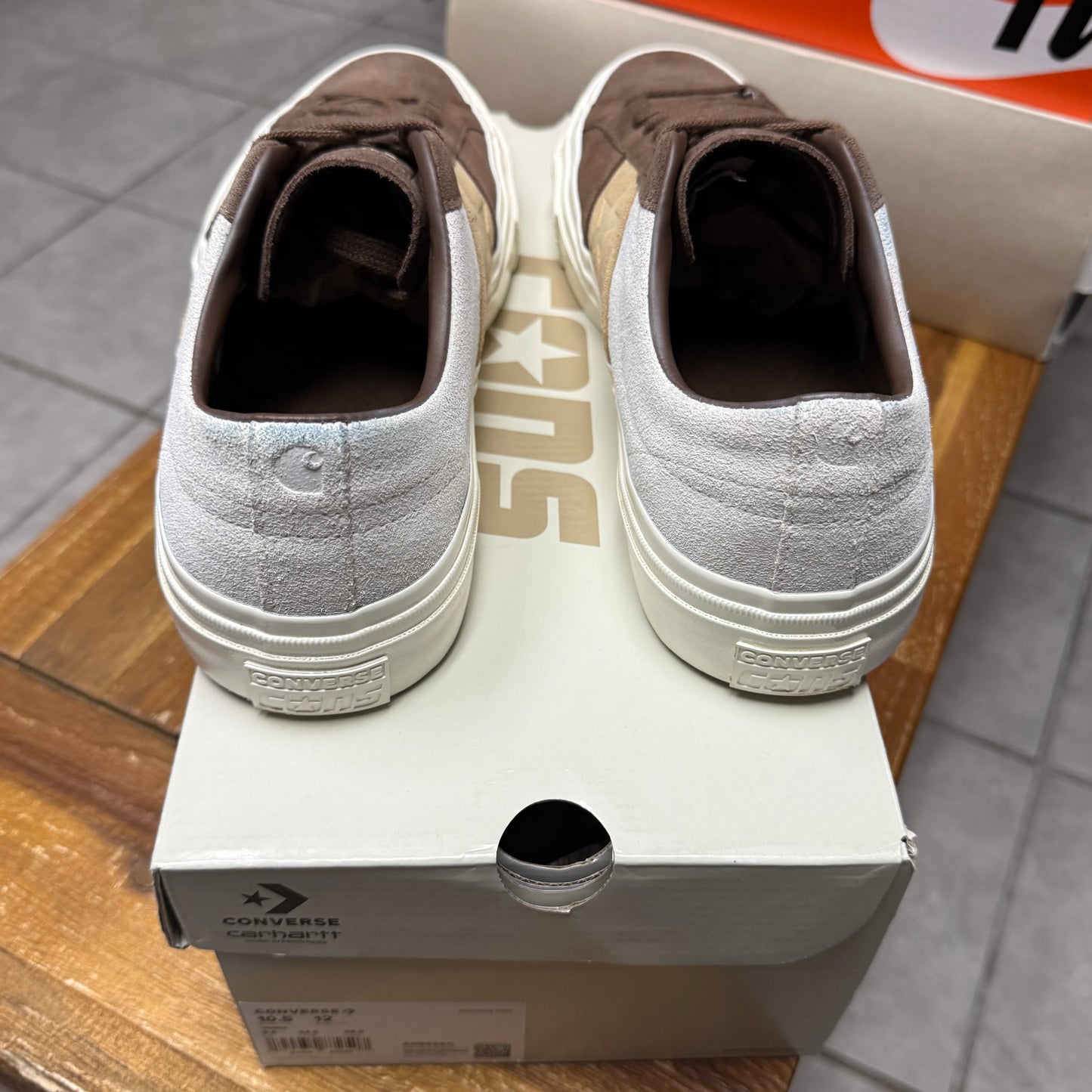 Converse Carhartt WIP x One Star Academy Pro Low Starfish Dark
Earth (Worn)