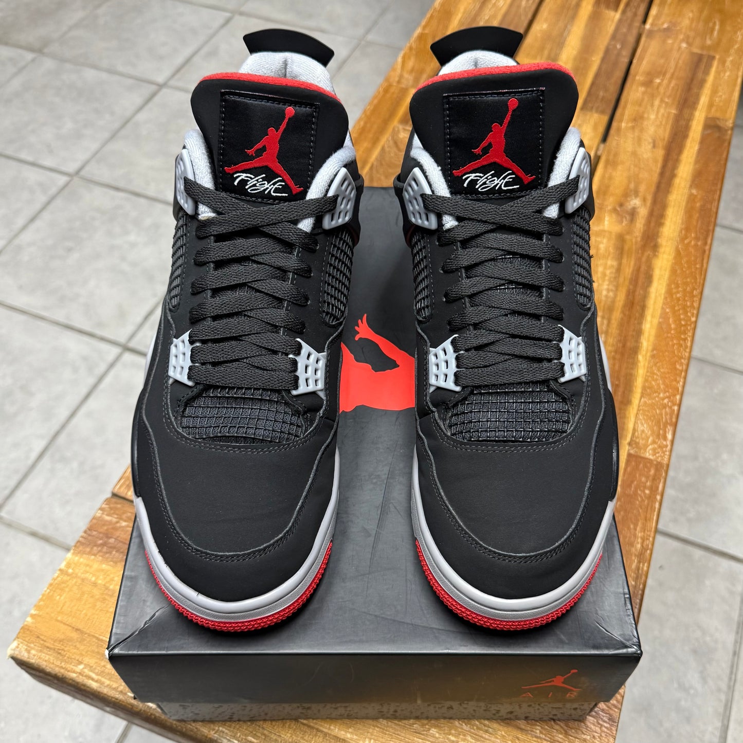 Jordan 4 Bred 2019 (Worn)