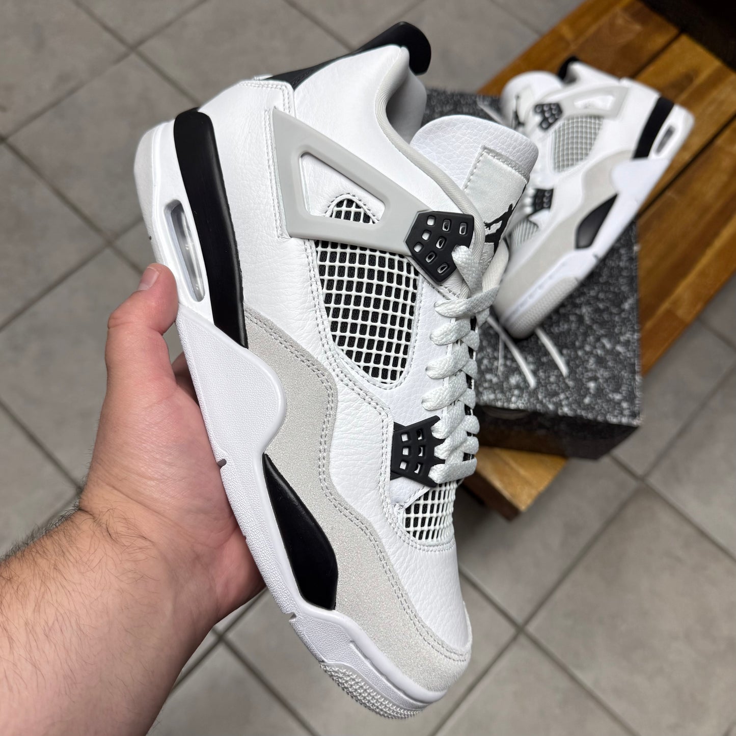 Jordan 4 Military Black