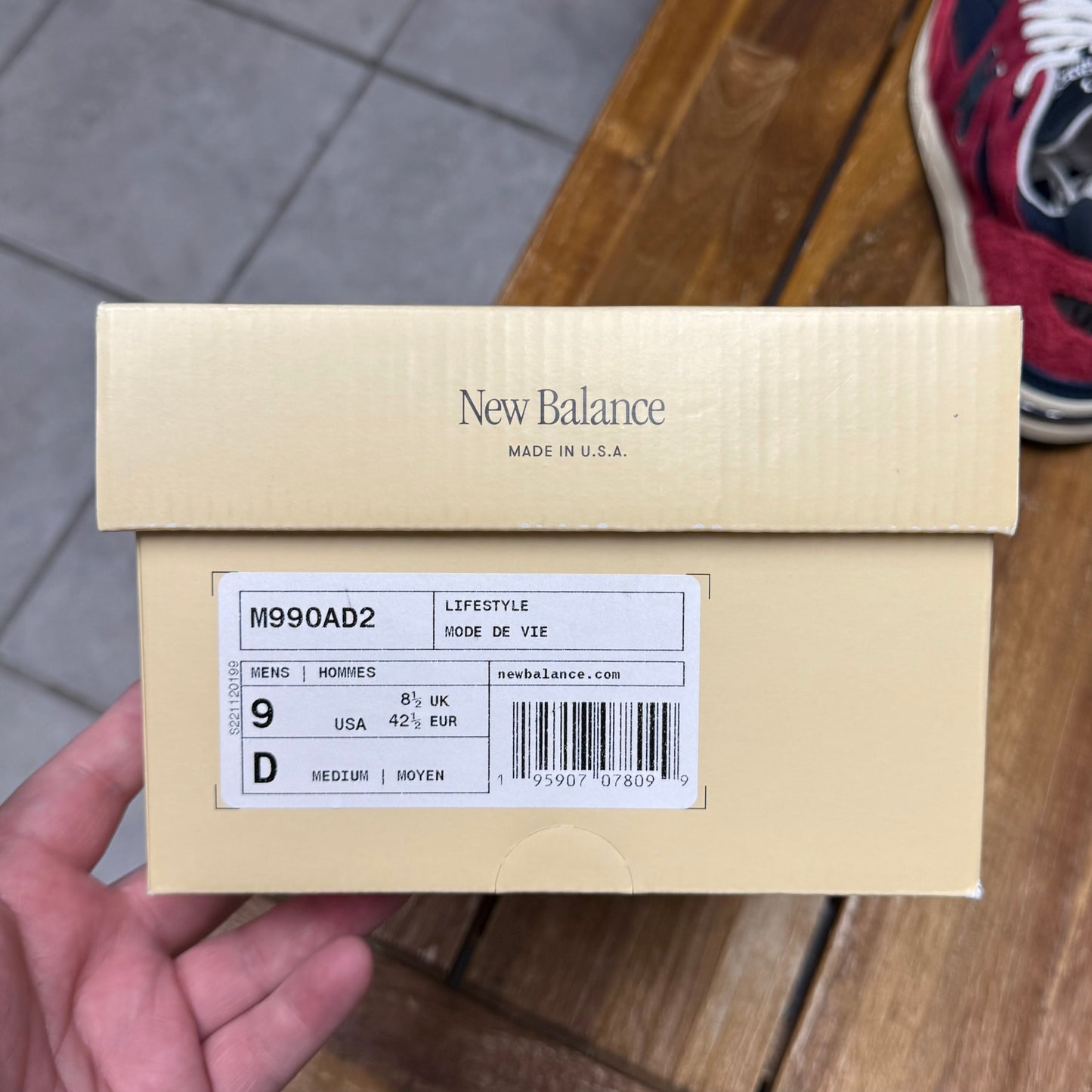 New Balance 990v2 x Teddy Santis ‘Chrysanthemum’