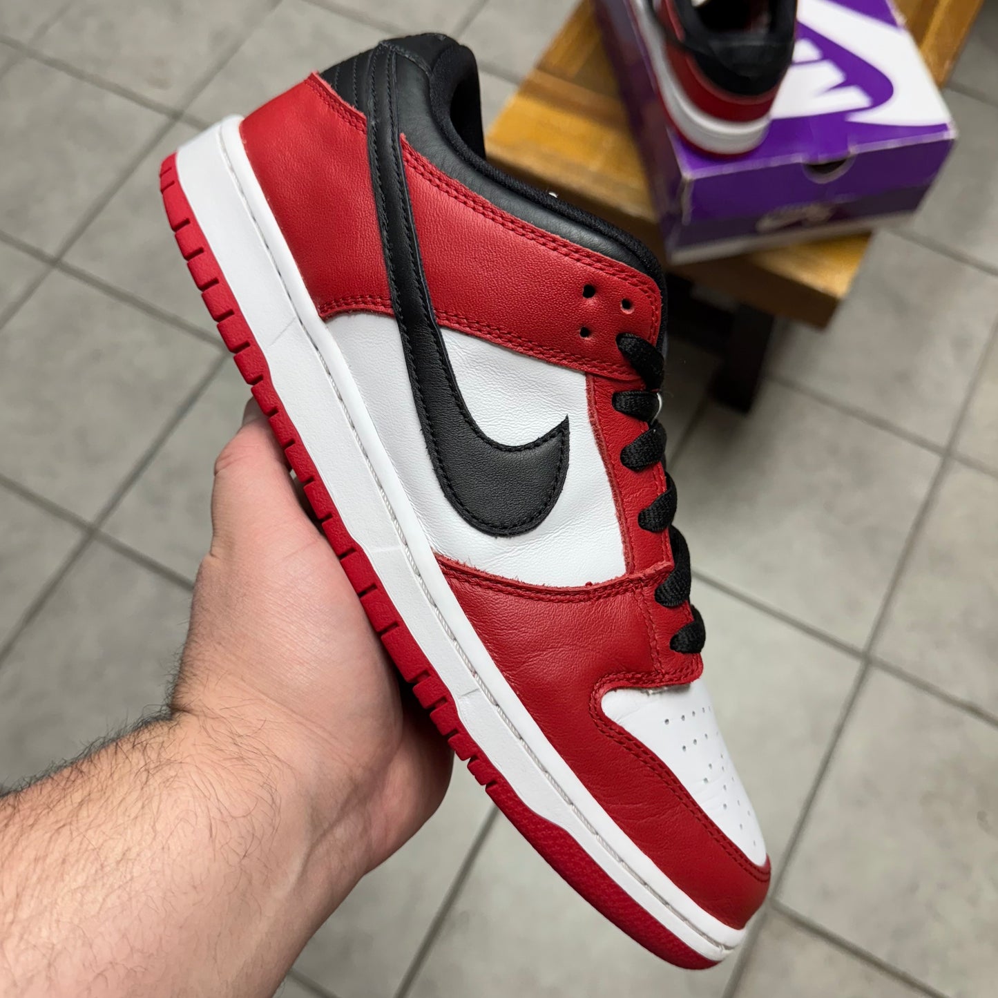 SB Dunk Low J-Pack Chicago (Worn)