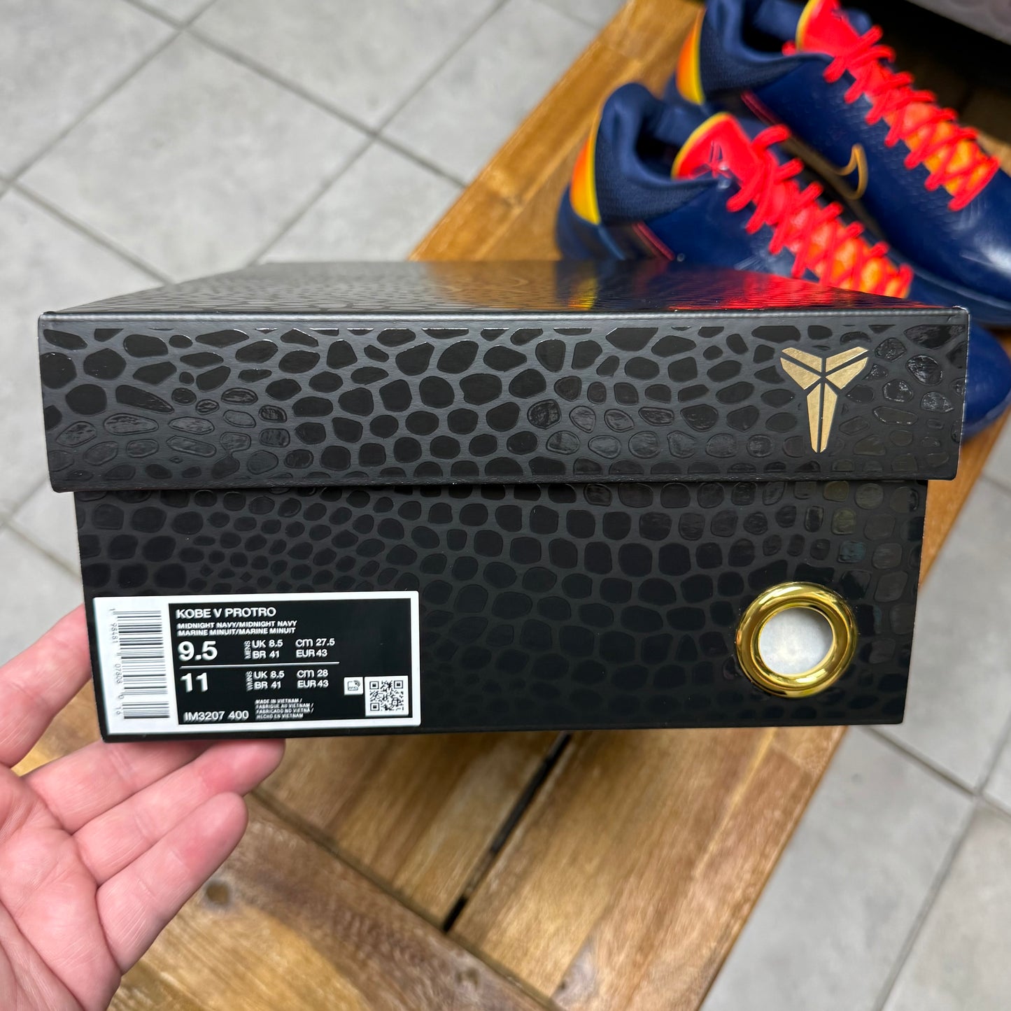 Nike Kobe 5 Protro x Caitlin Clark Indiana Fever