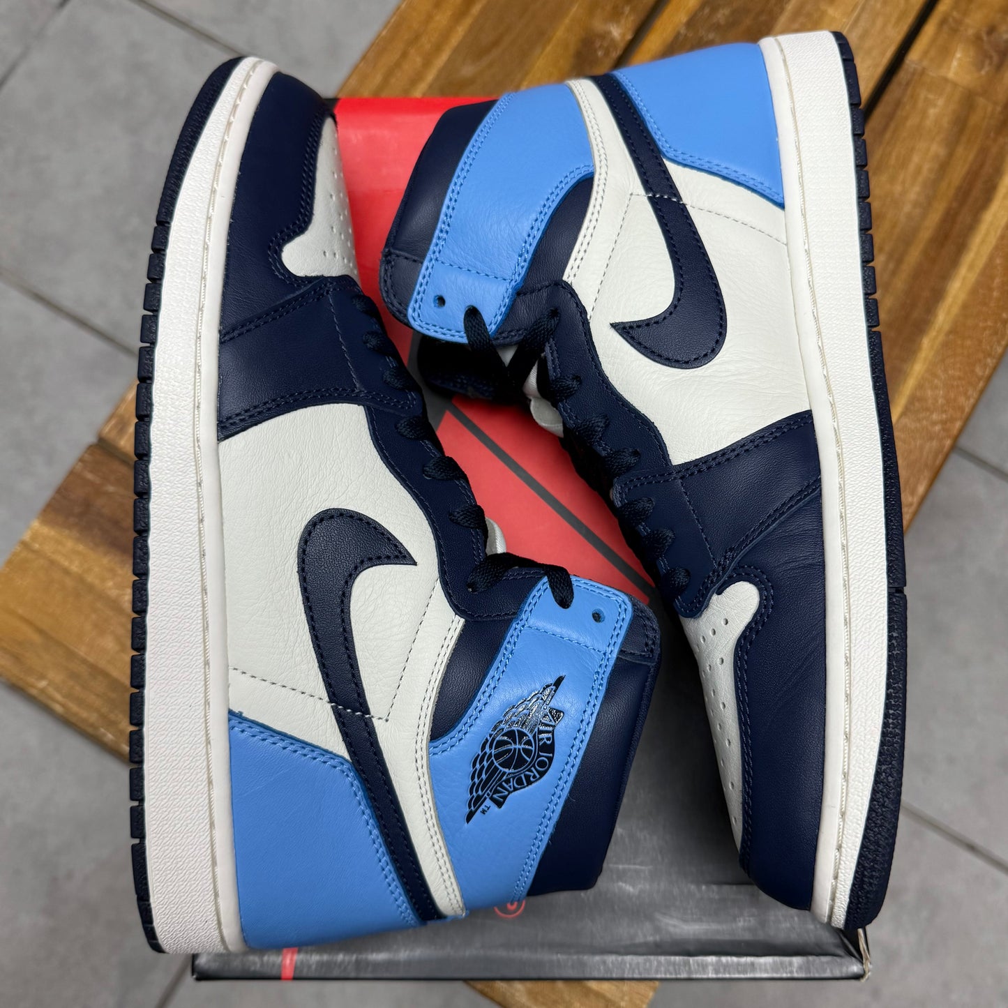 Jordan 1 High OG Obsidian (Worn)