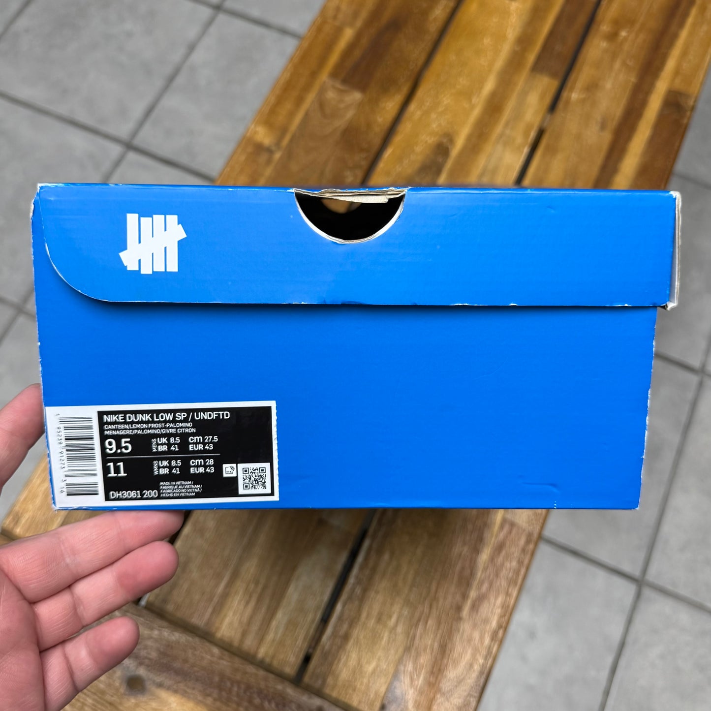 Dunk Low x Undefeated ‘Canteen’ (Worn)
