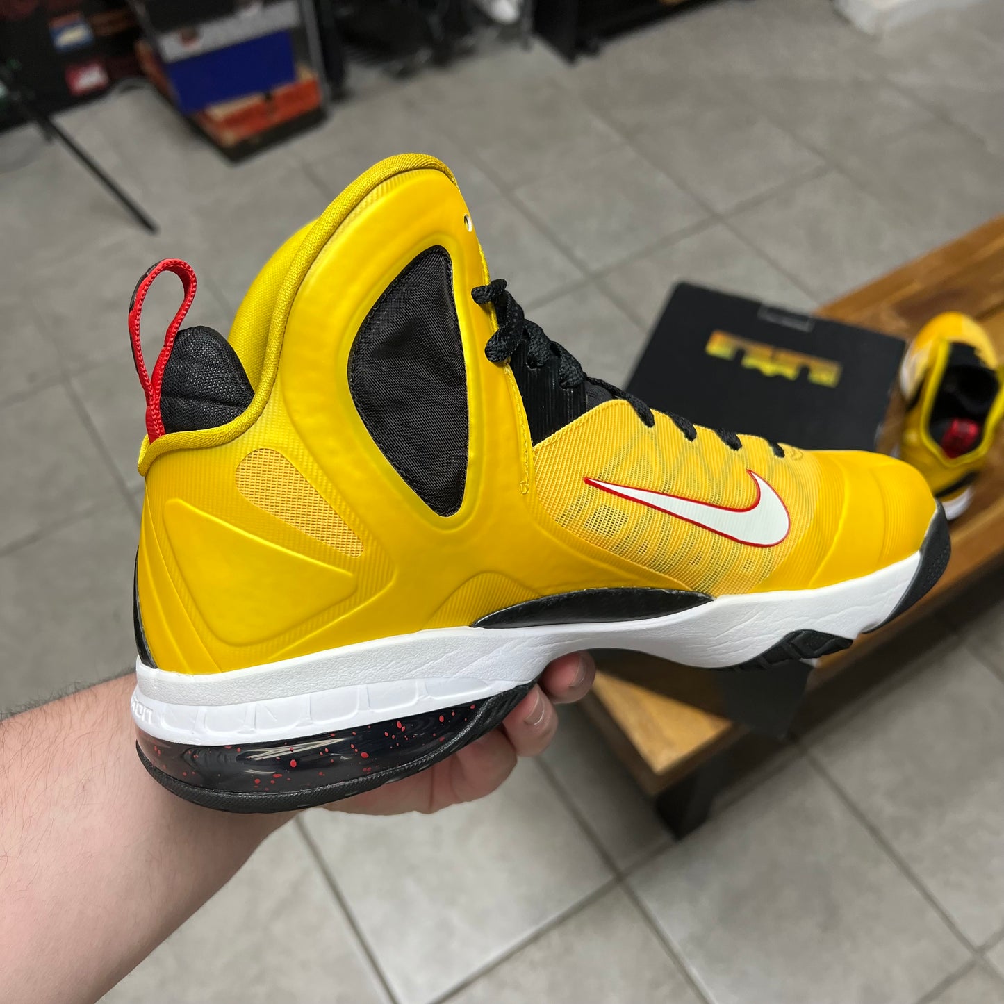 LeBron 9 P.S. Elite Taxi (Worn)