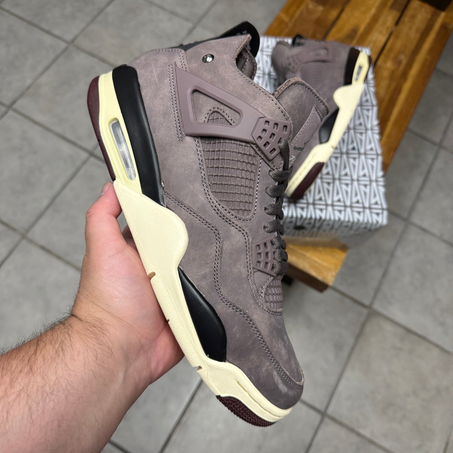Jordan 4 x A Ma Maniére Violet Ore