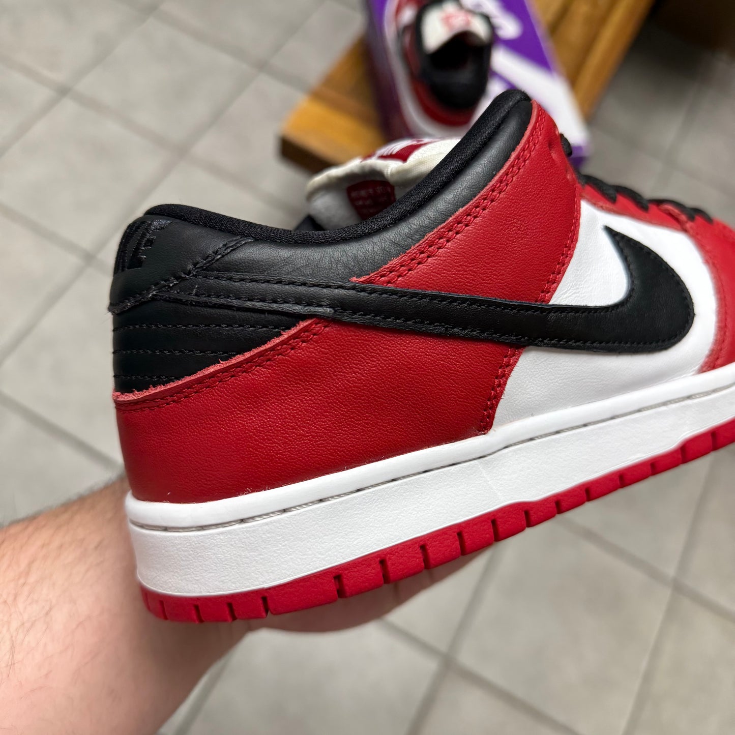 SB Dunk Low J-Pack Chicago (Worn)