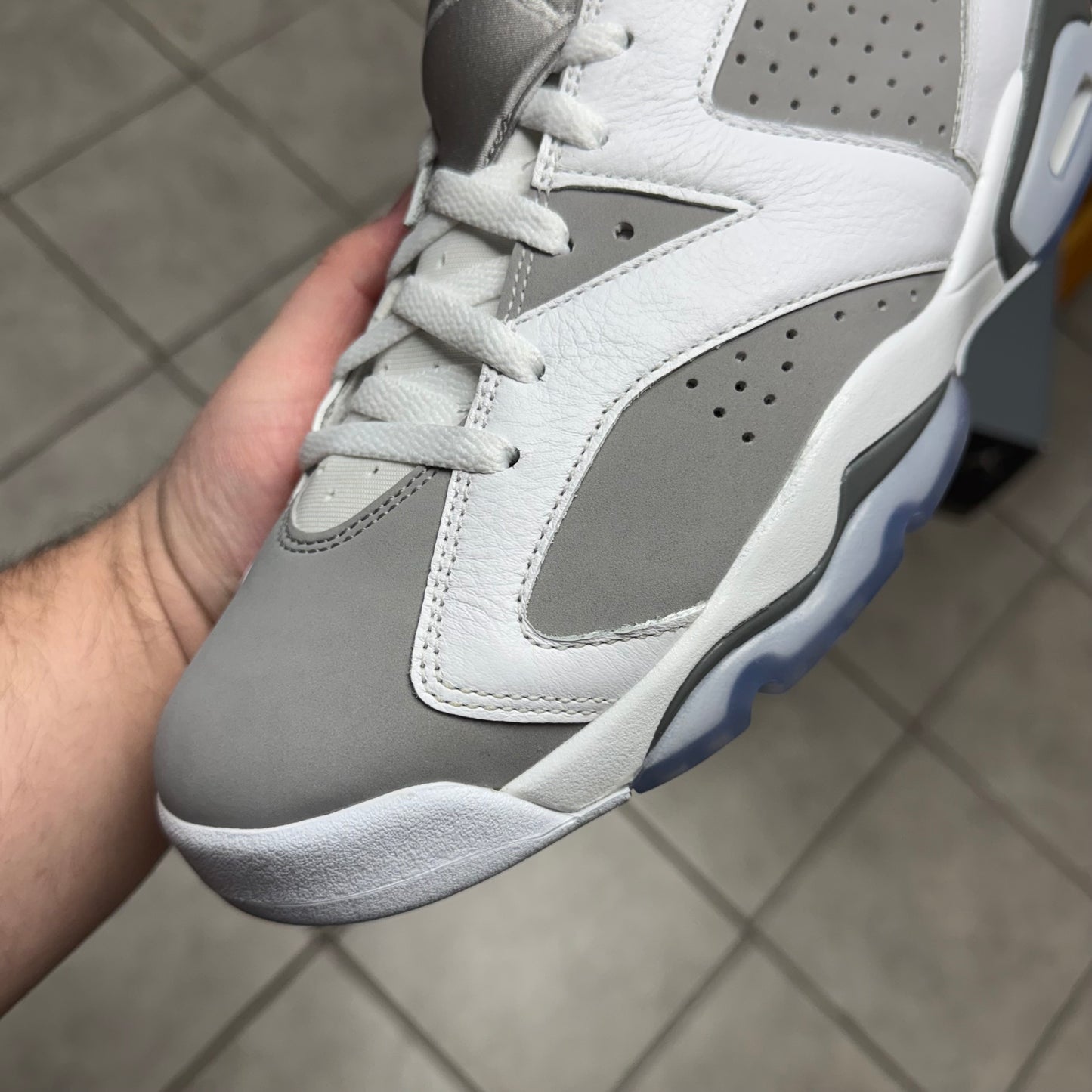 Jordan 6 Cool Grey (Worn)