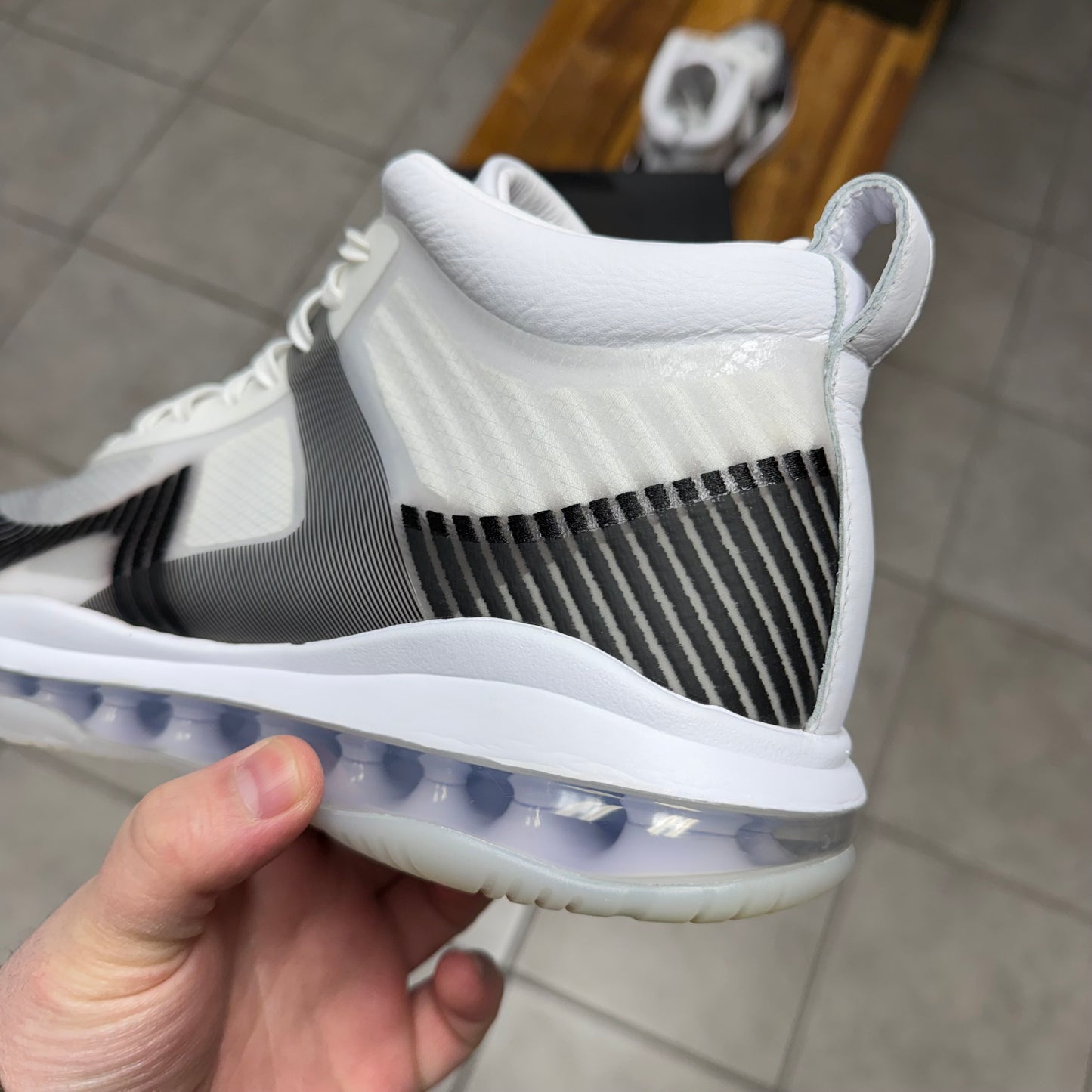 LeBron Icon x John Elliot White (Worn)
