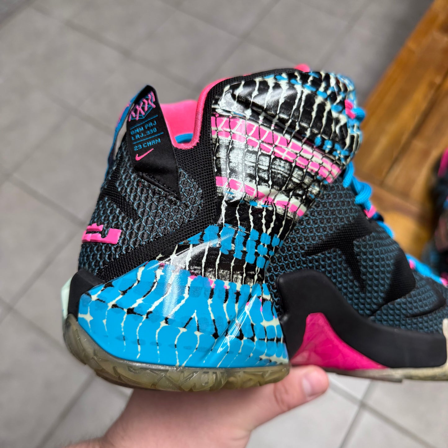 LeBron 12 ‘23 Chromosomes’ (Worn)