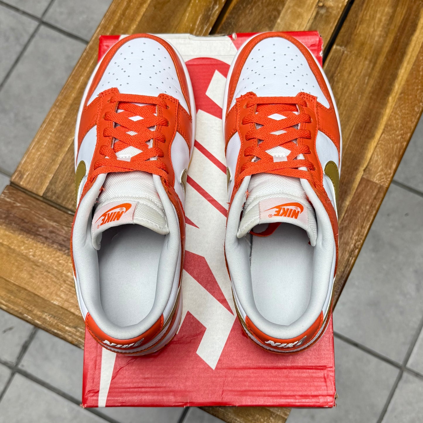 Dunk Low Orange University Gold (Worn)