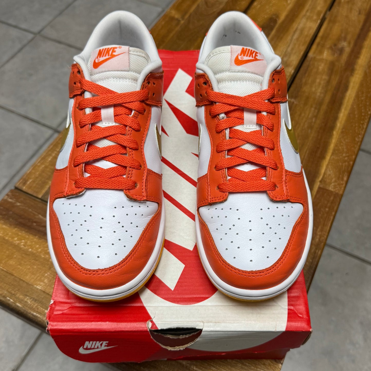 Dunk Low Orange University Gold (Worn)