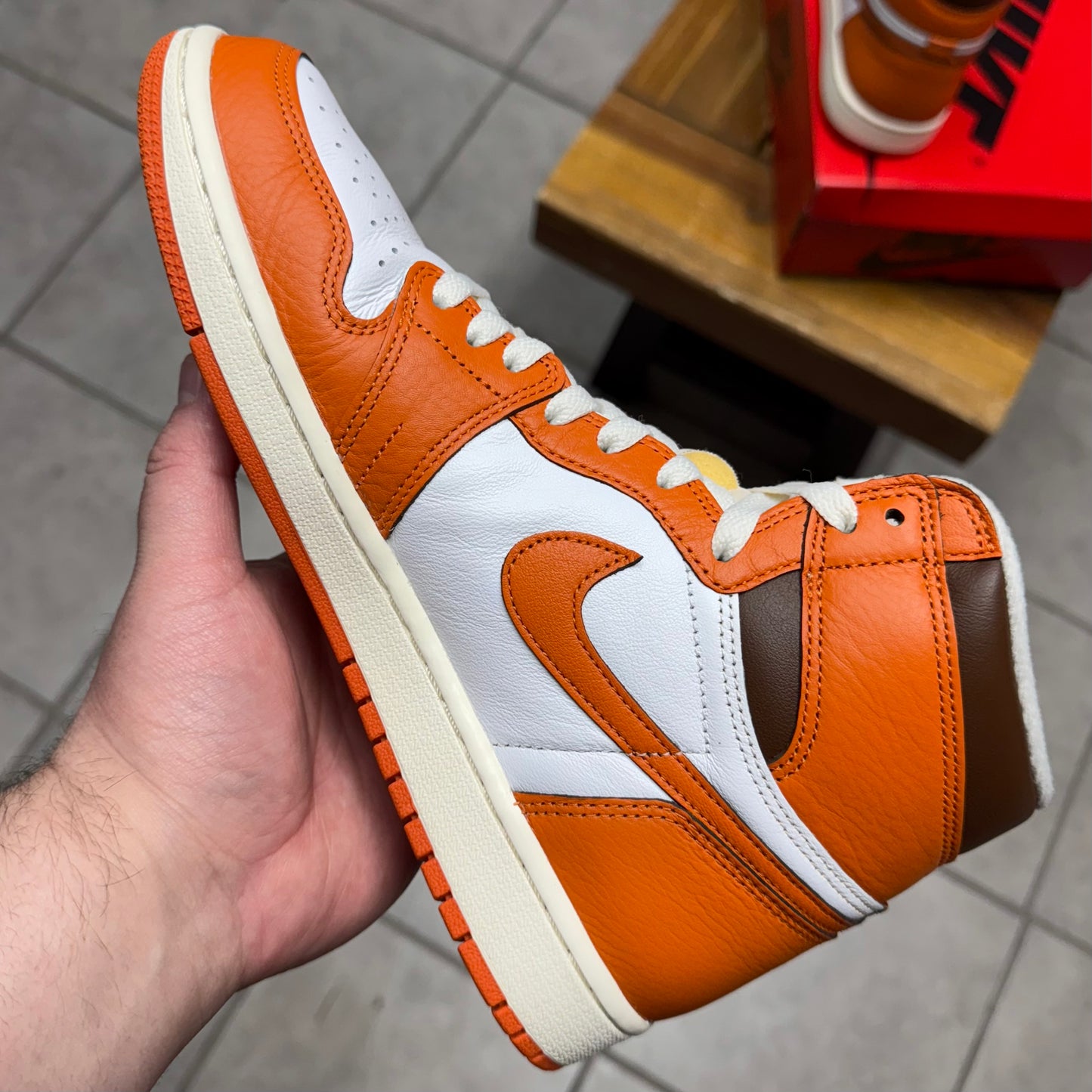Jordan 1 High OG Starfish (Worn)