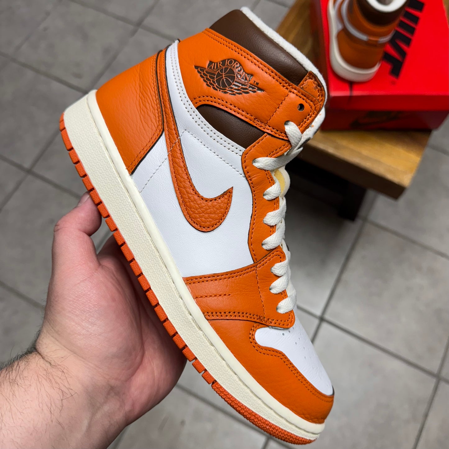 Jordan 1 High OG Starfish (Worn)