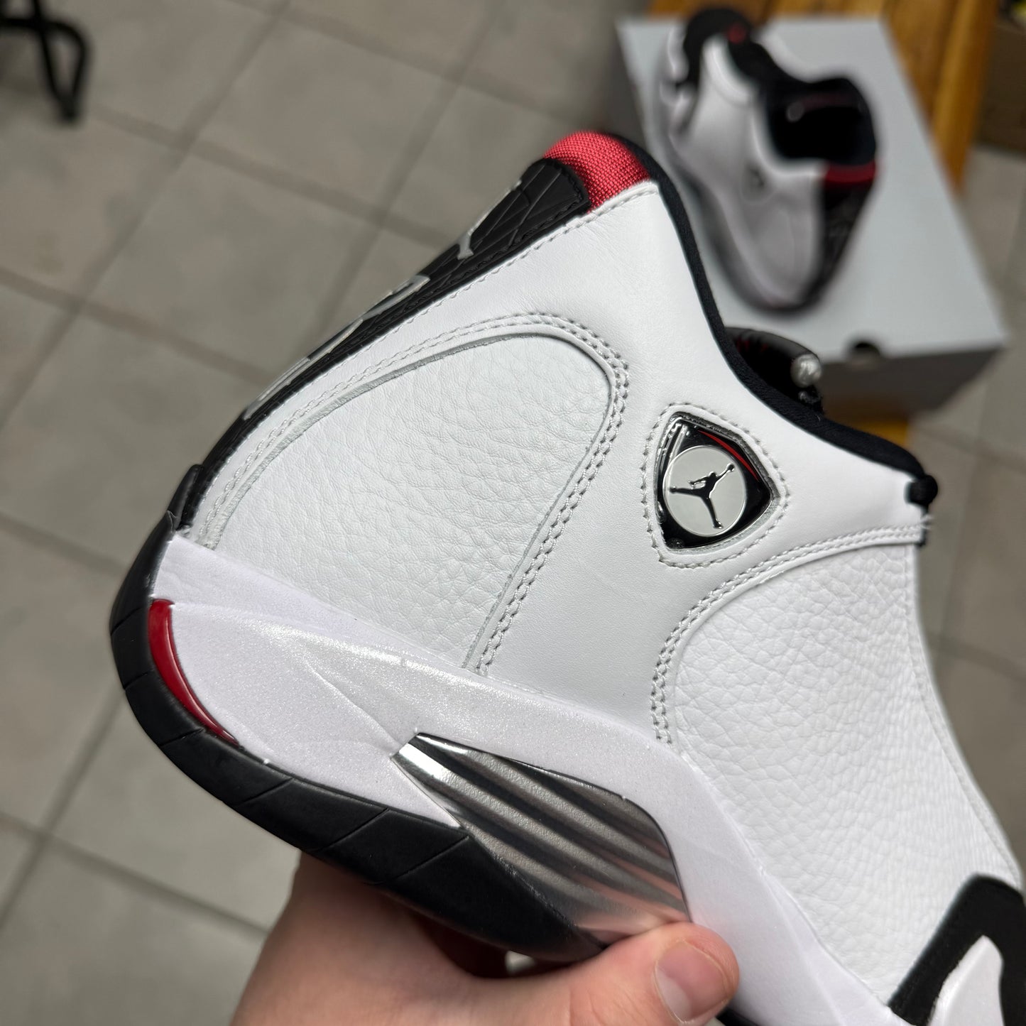 Jordan 14 Black Toe (Worn)