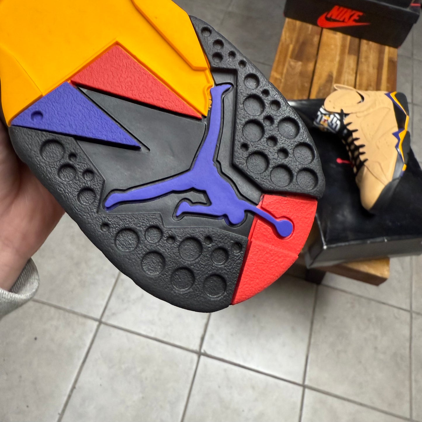 Jordan 7 Afrobeats (Worn)