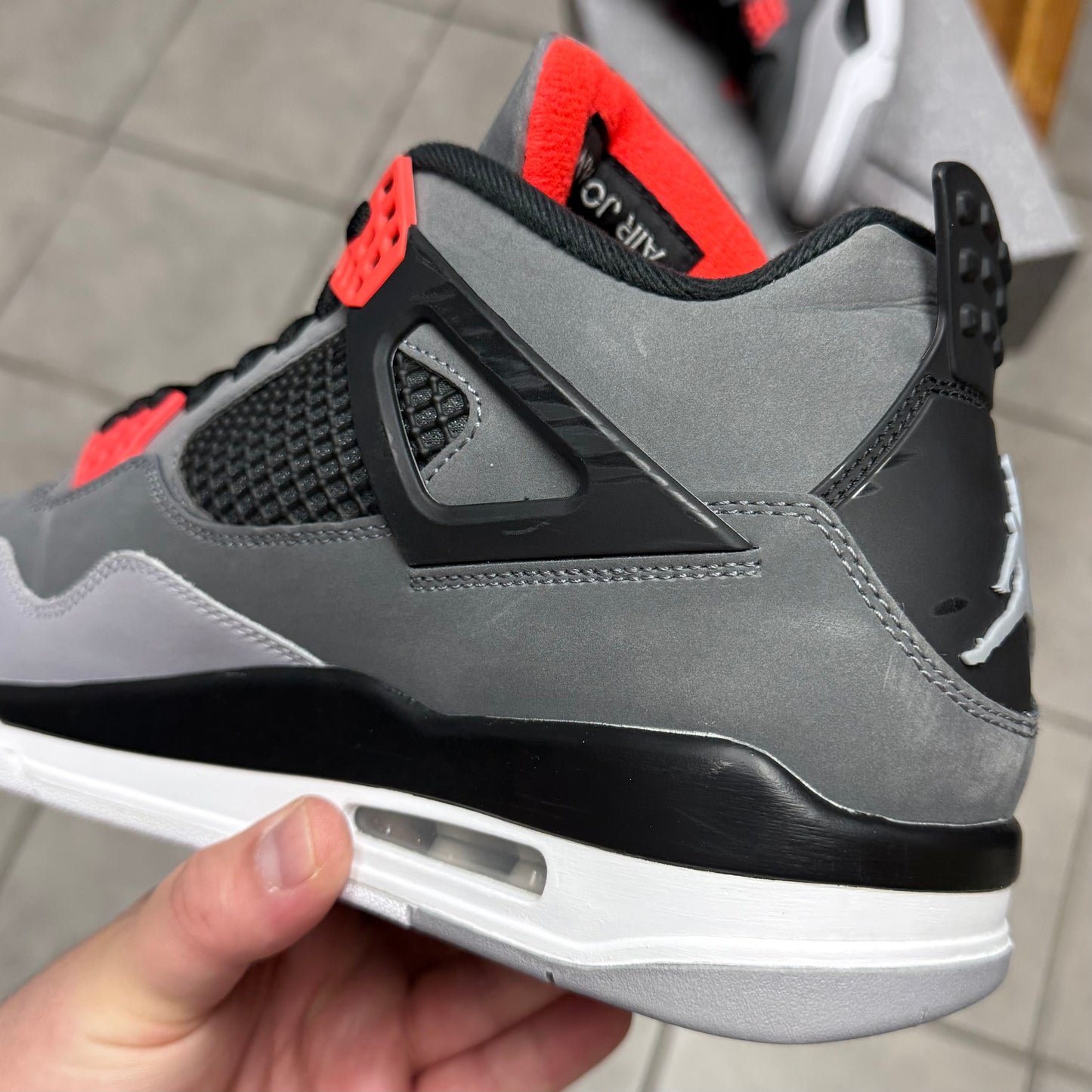 Jordan 4 Infrared (Worn)
