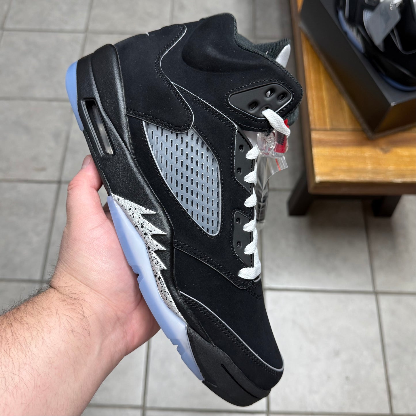 Jordan 5 Black Metallic Reimagined